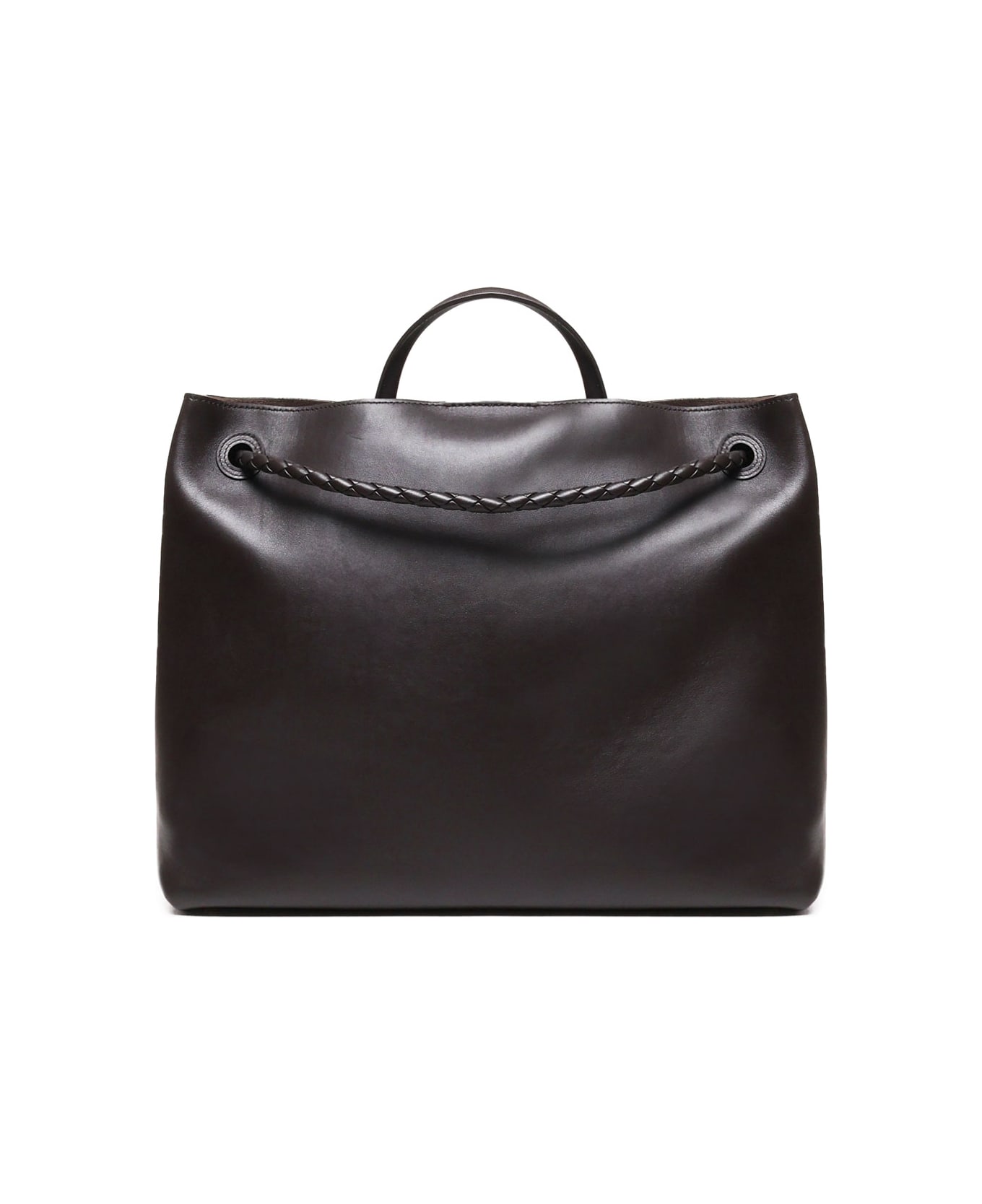 Bottega Veneta Andiamo Grande Bag In Calfskin - FONDANT-M BRASS