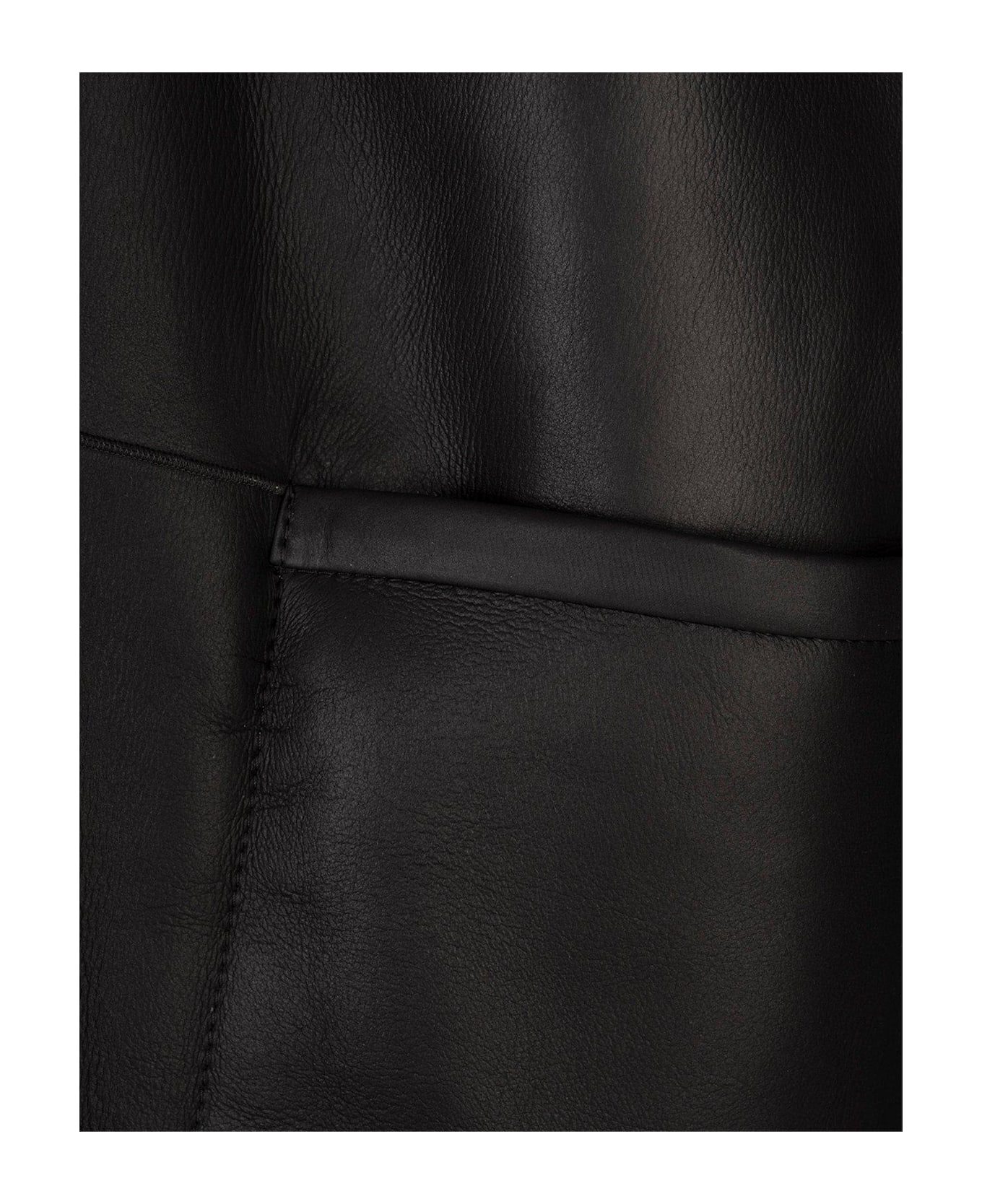 Max Mara Reversible Open-front Vest - Brown