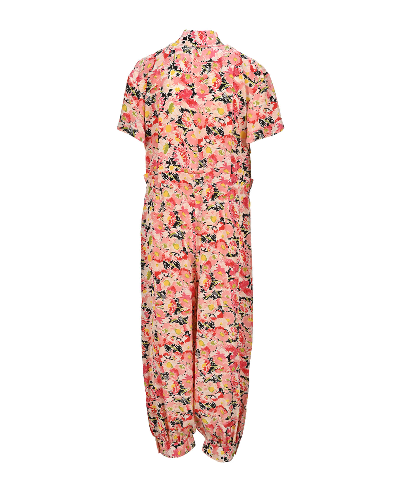 Stella McCartney Johanna Jumpsuit - PINK FLORAL PRINT