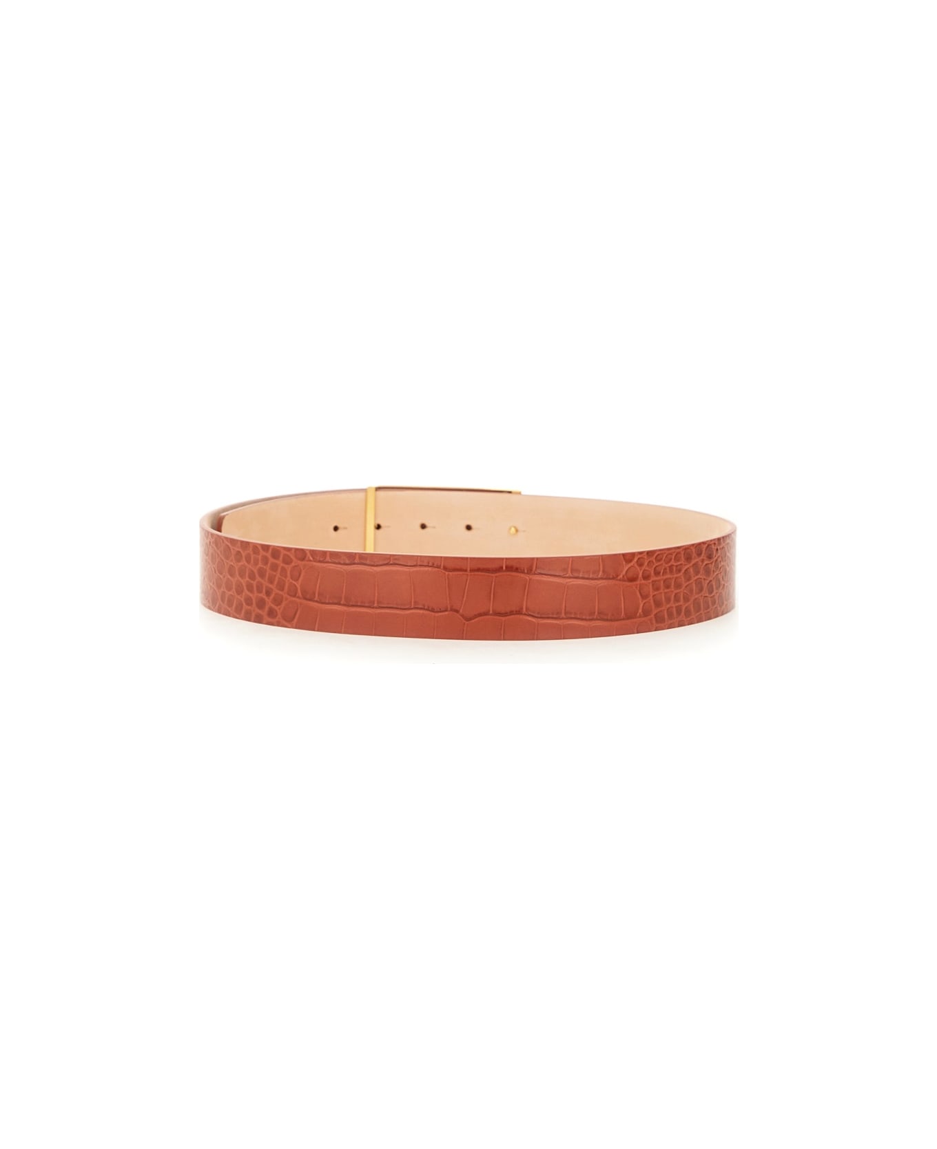 Victoria Beckham Leather Belt - BUFF