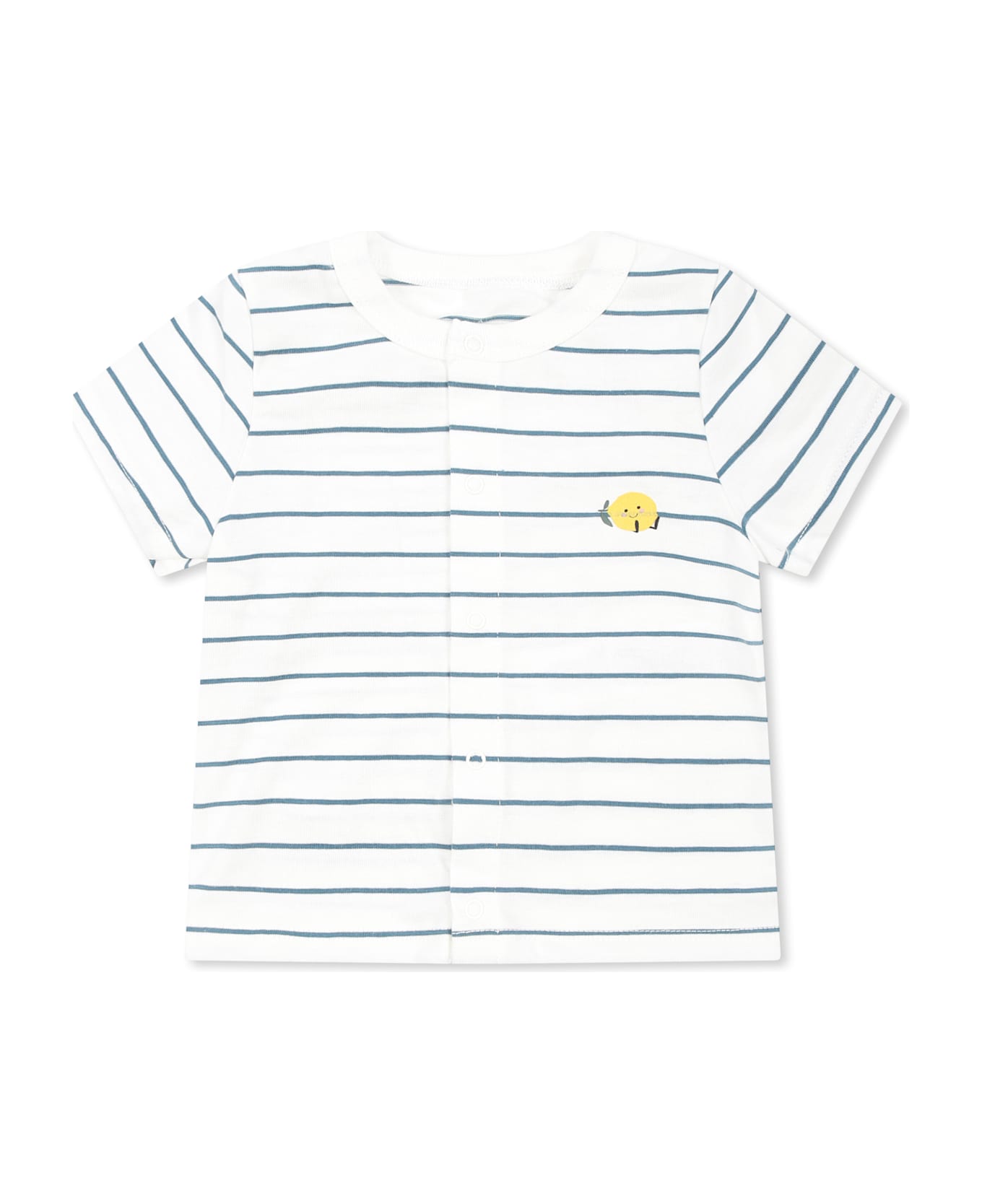Petit Bateau Green Suit For Babykids - Green
