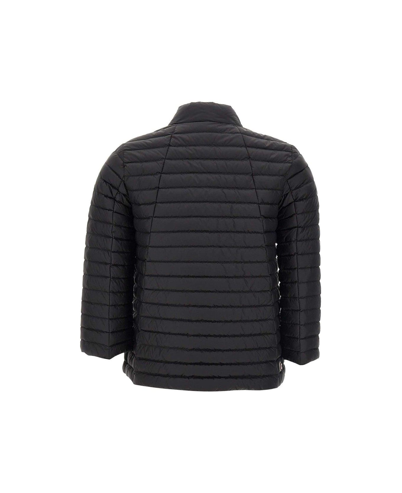 Colmar Stand-up Collar Quilted Padded Jacket - Black