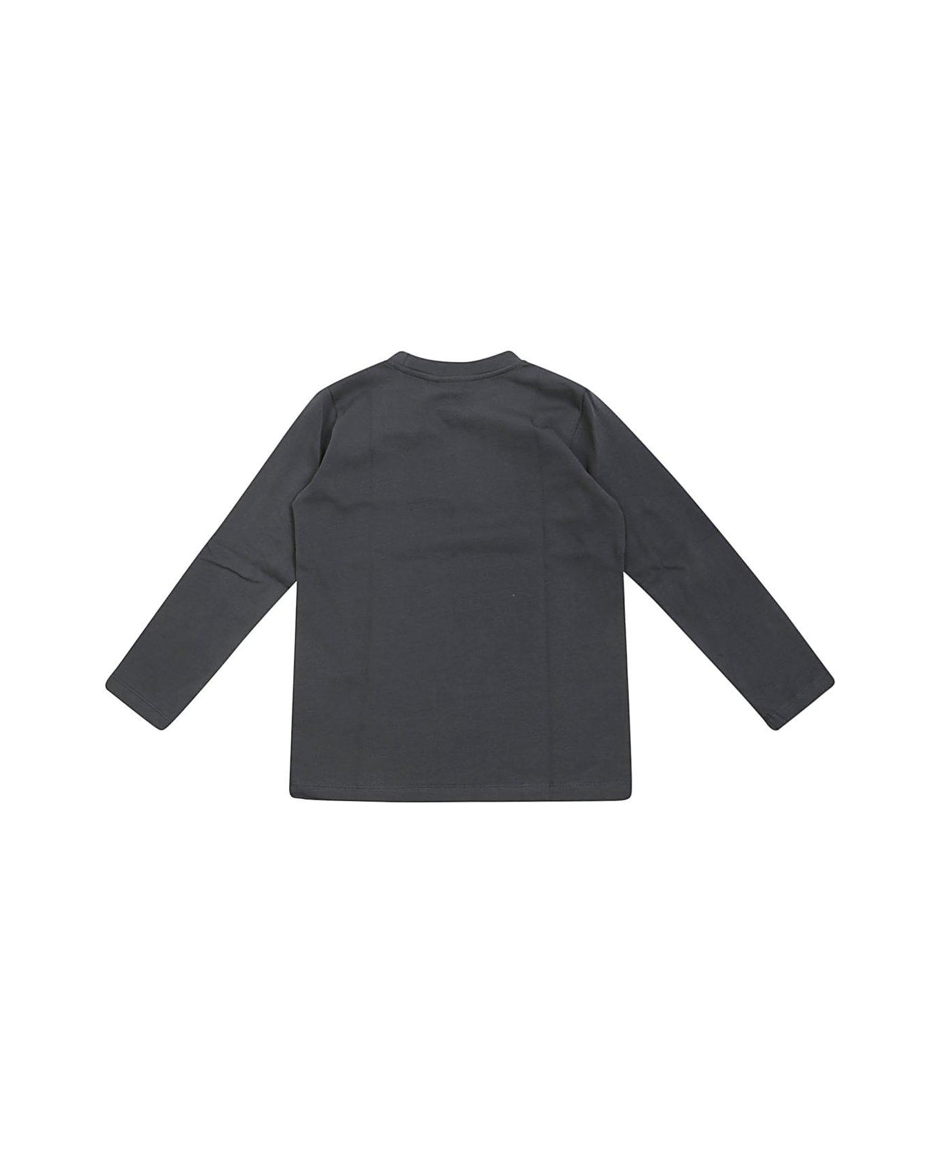 Molo Reif Long-sleeved Crewneck T-shirt - Verde