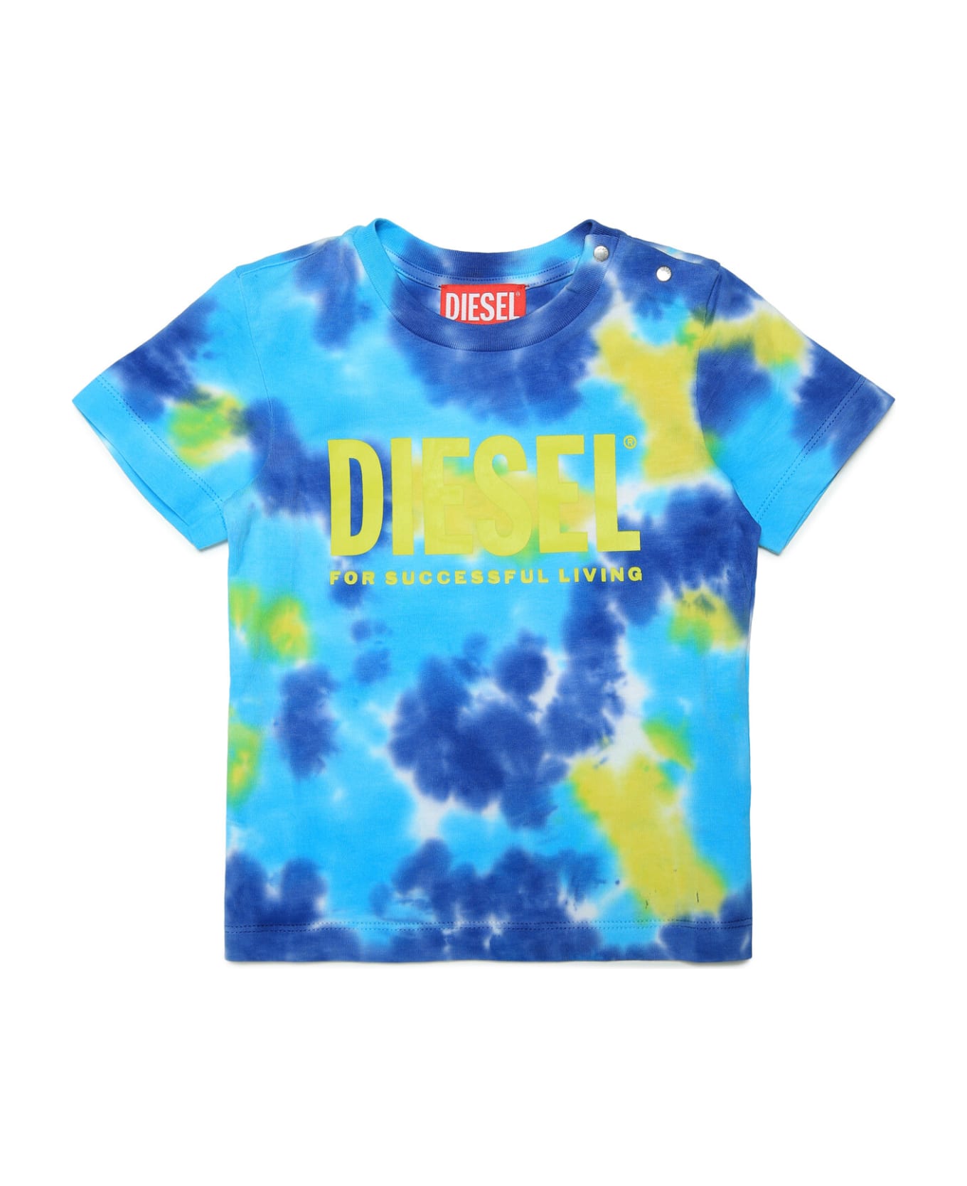 Diesel Tdyedb T-shirt Diesel - Bright lime