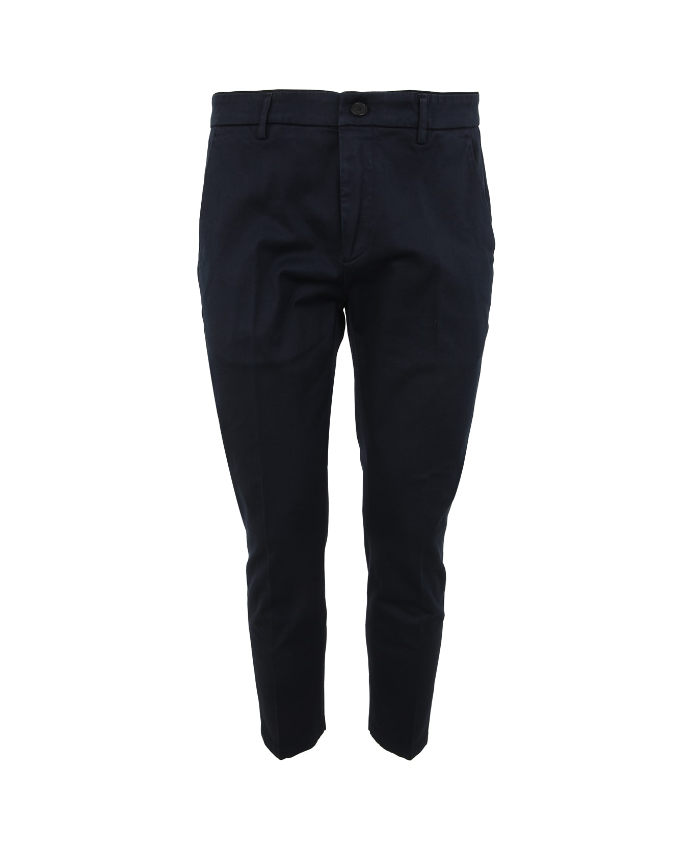 Department Five Prince Chinos Crop Trousers - Navy ボトムス