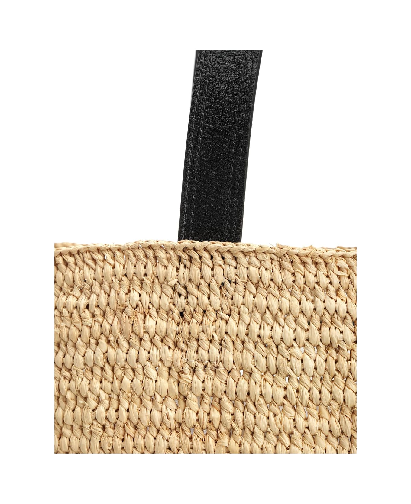 Ami Alexandre Mattiussi Raffia Tote Bag | italist