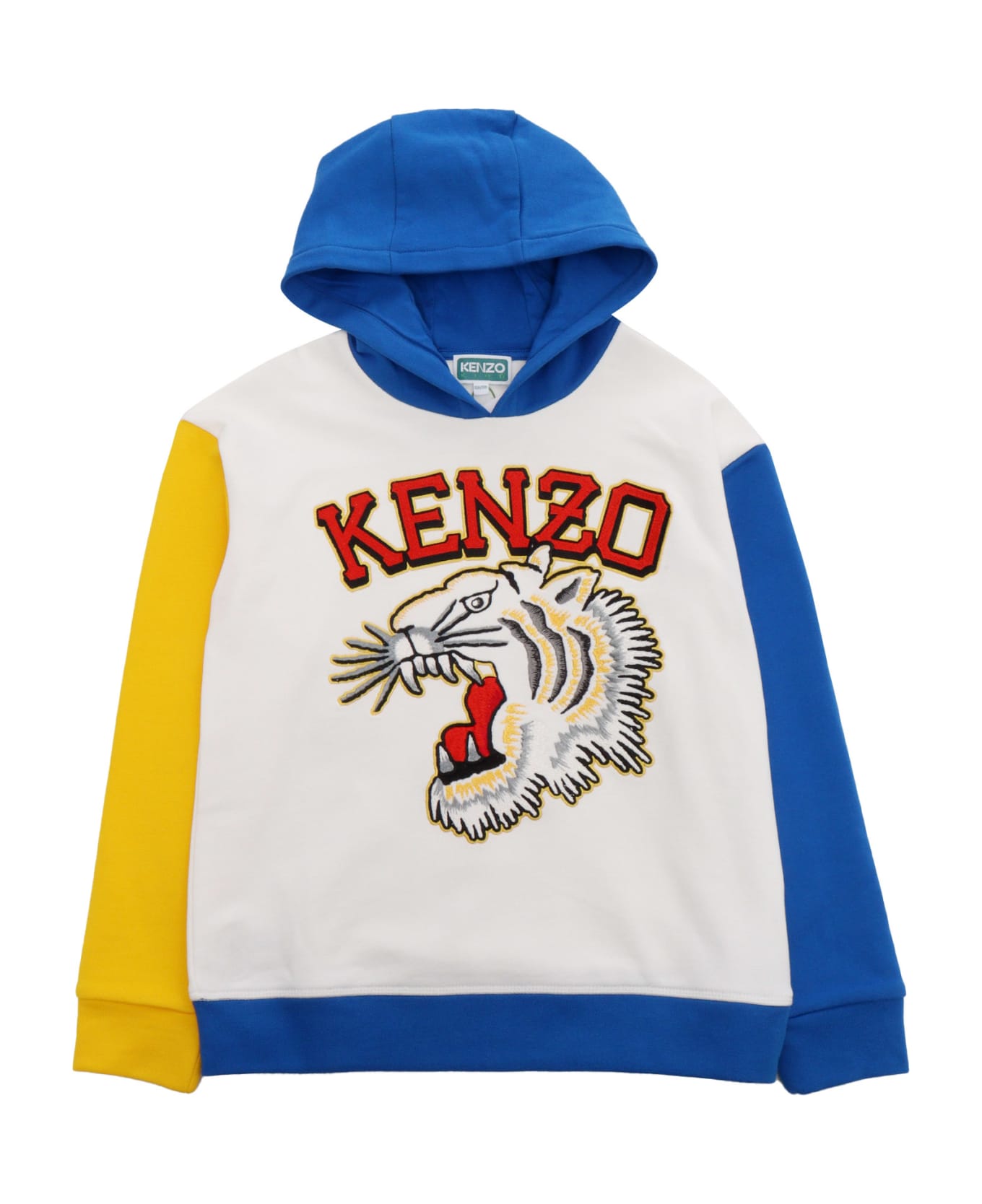 Kenzo Kids Hoody Sweatshirt - WHITE