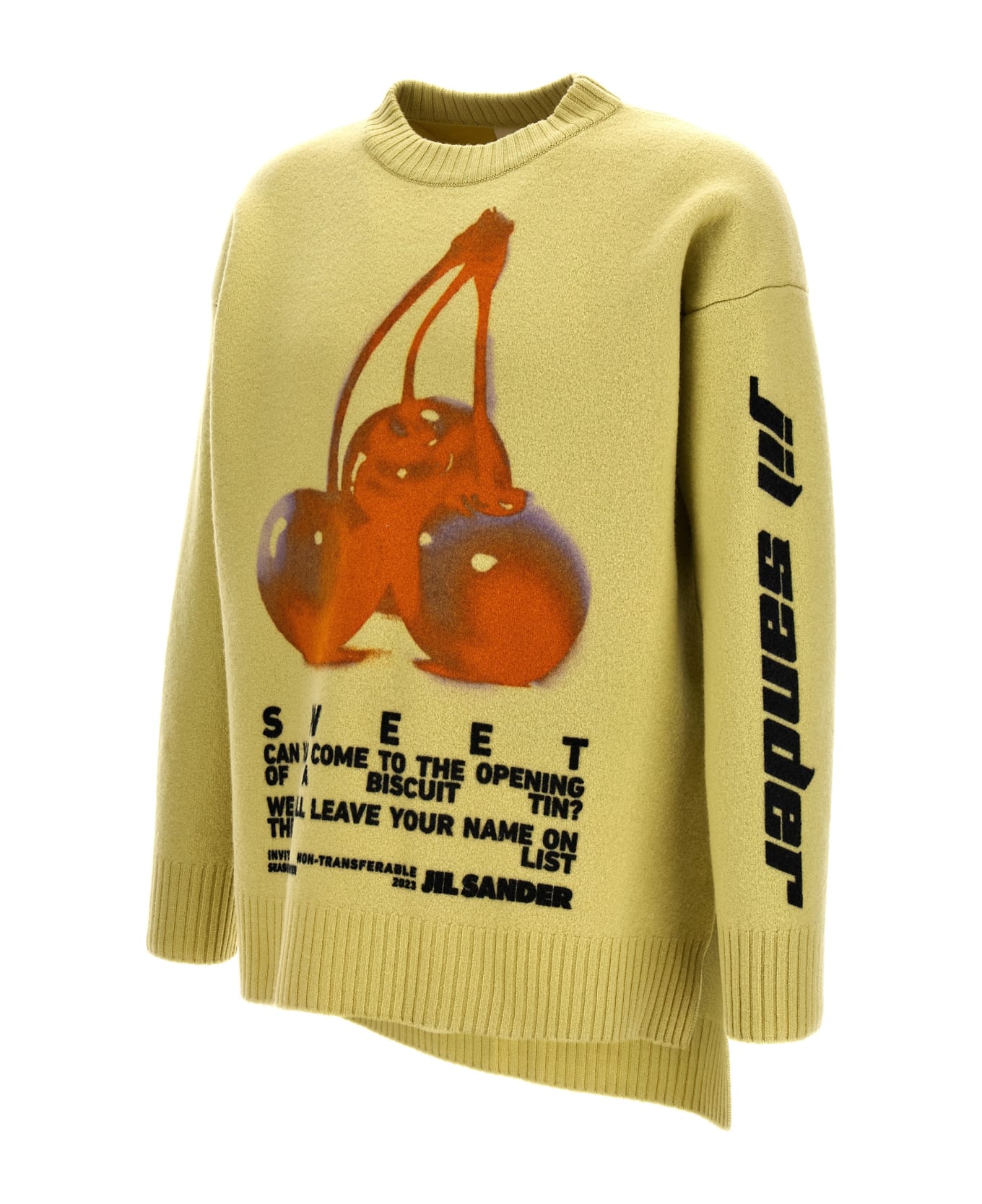 Jil Sander 'fashion Show Invitation' Sweater - Yellow