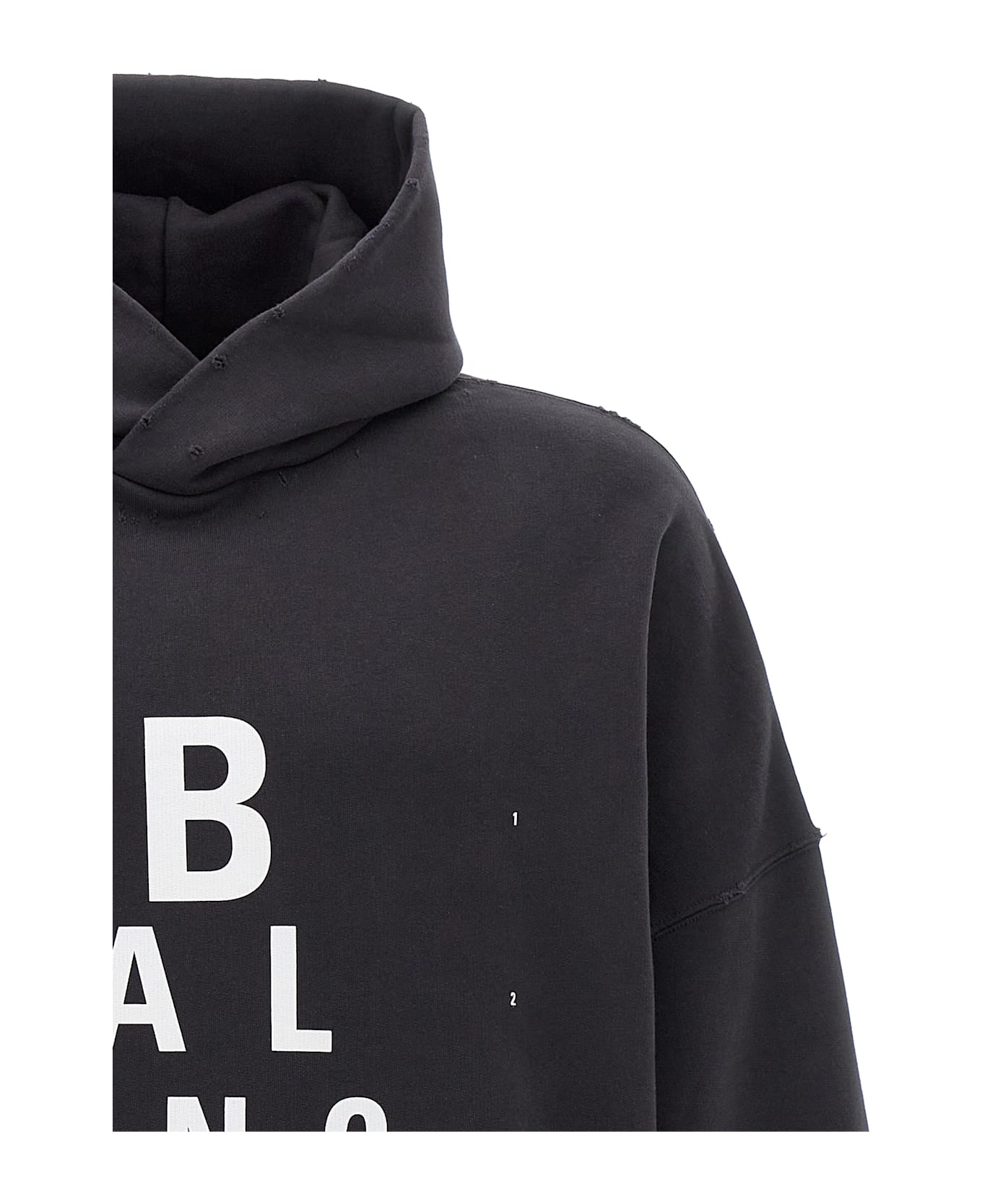 Balenciaga 
optical
 Hoodie - White/Black