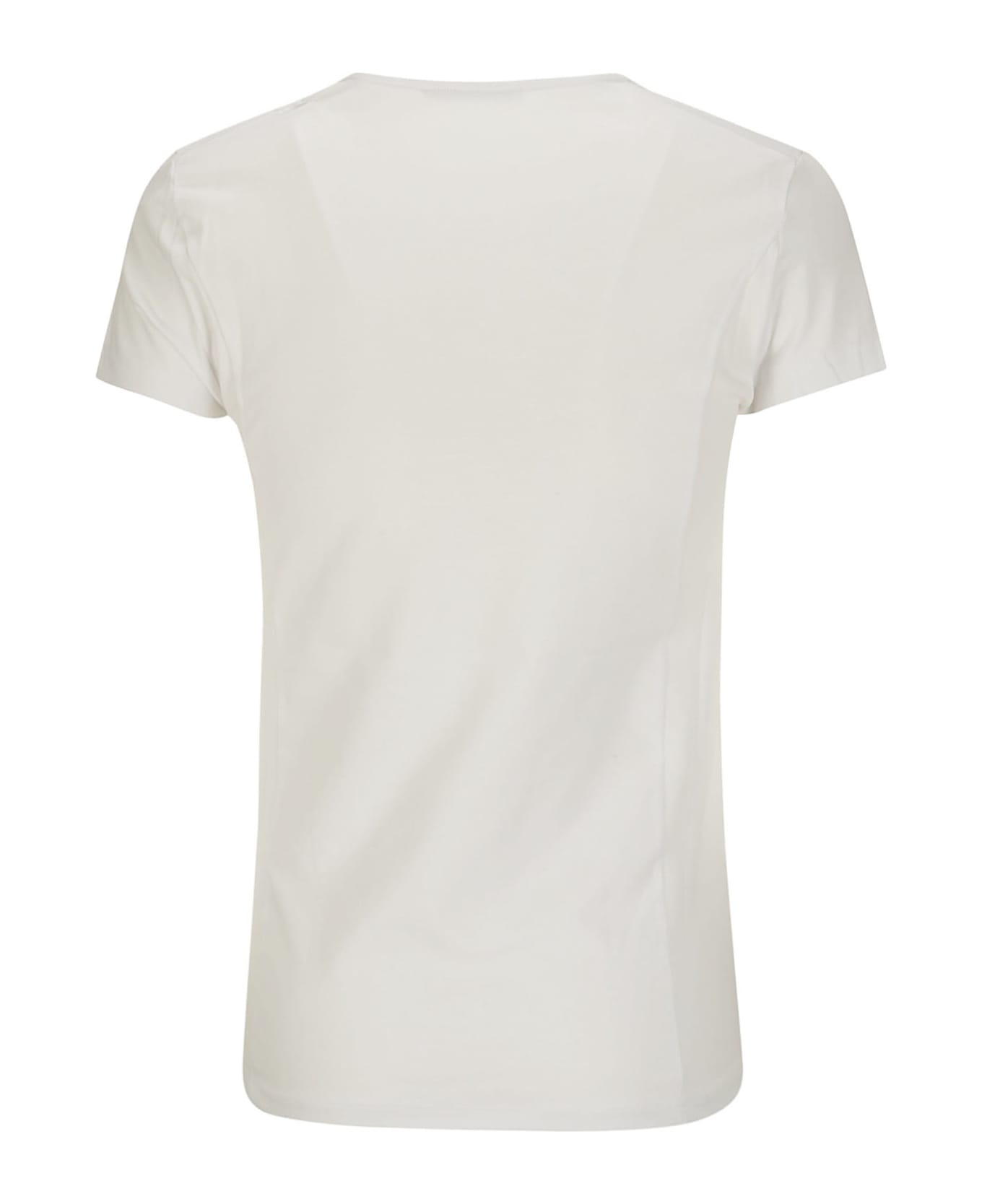 Stefano Mortari M/s Crew Neck T-shirt - WHITE