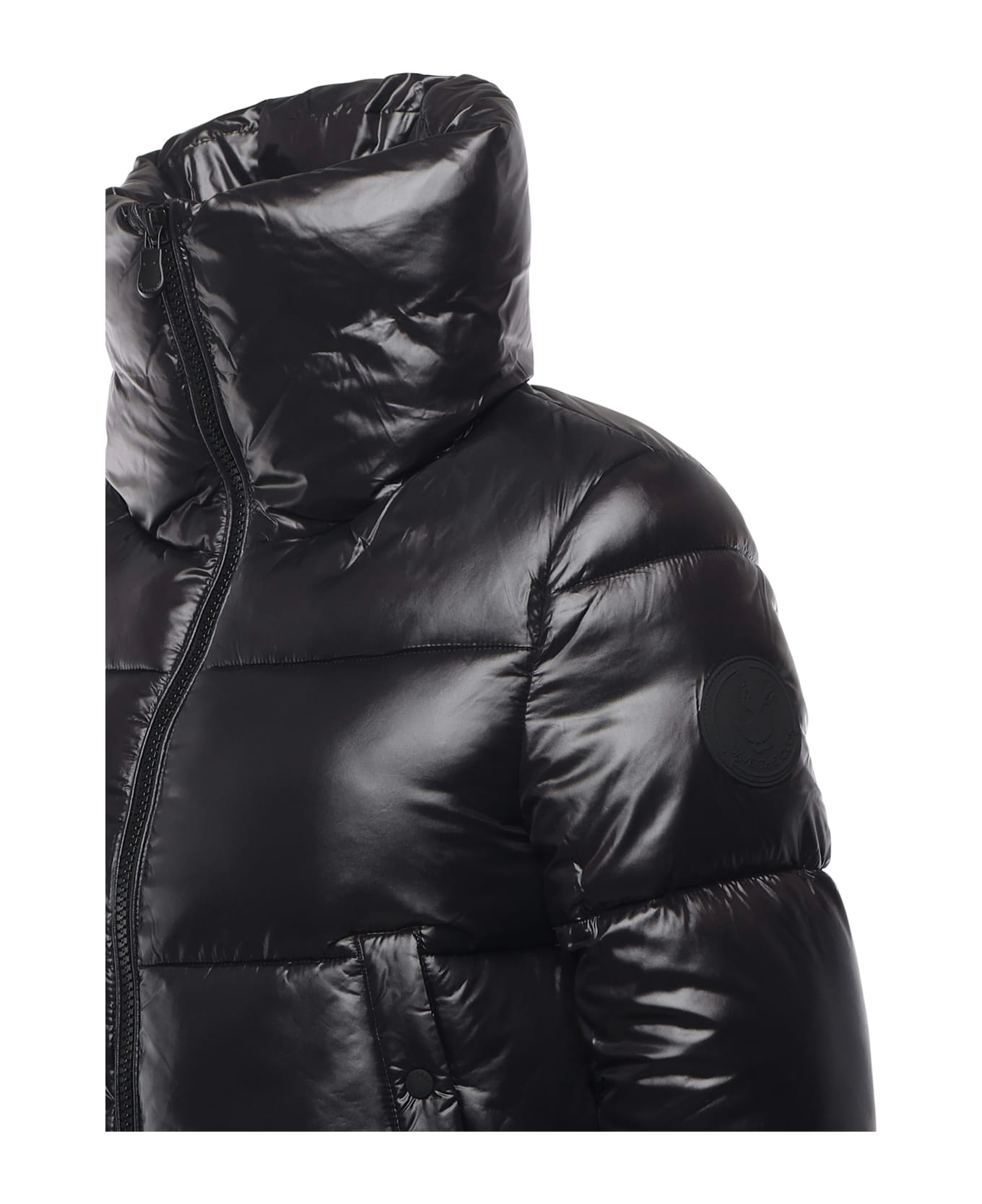 Save the Duck Alexis Nylon Down Jacket - Black