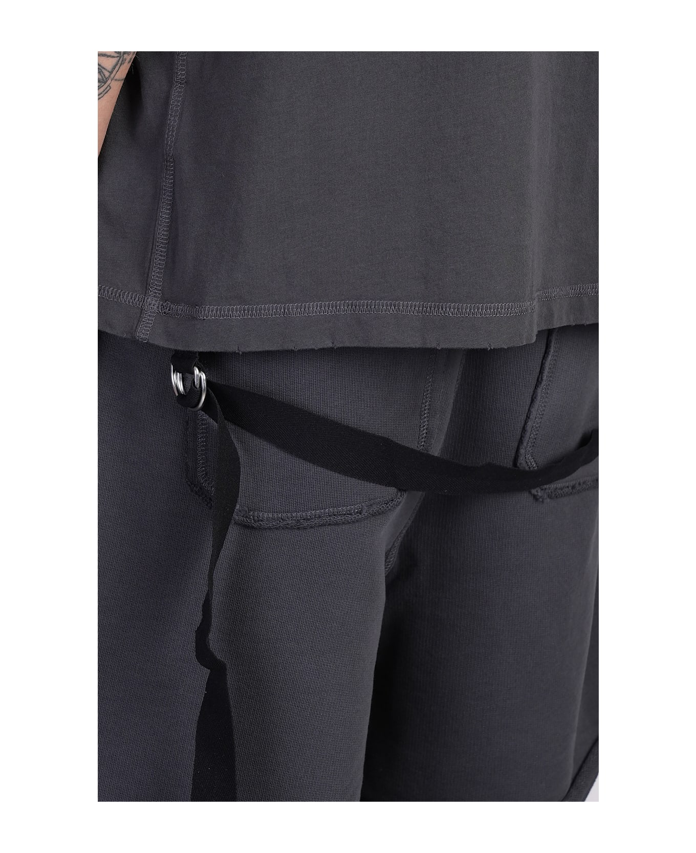 Helmut Lang T-shirt In Grey Cotton - grey
