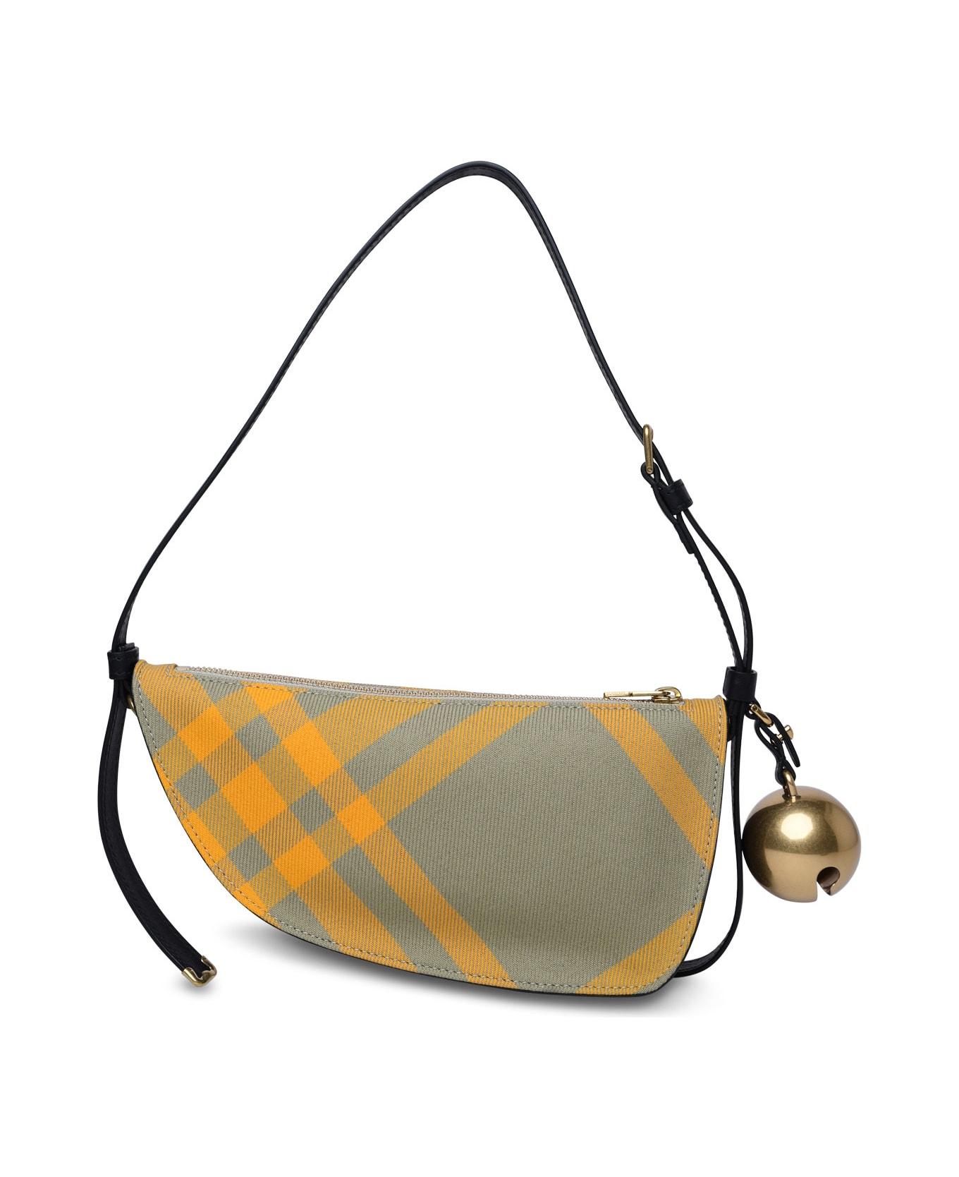 Burberry 'shield' Multicolor Wool Blend Bag - HUNTER IP CHECK トートバッグ