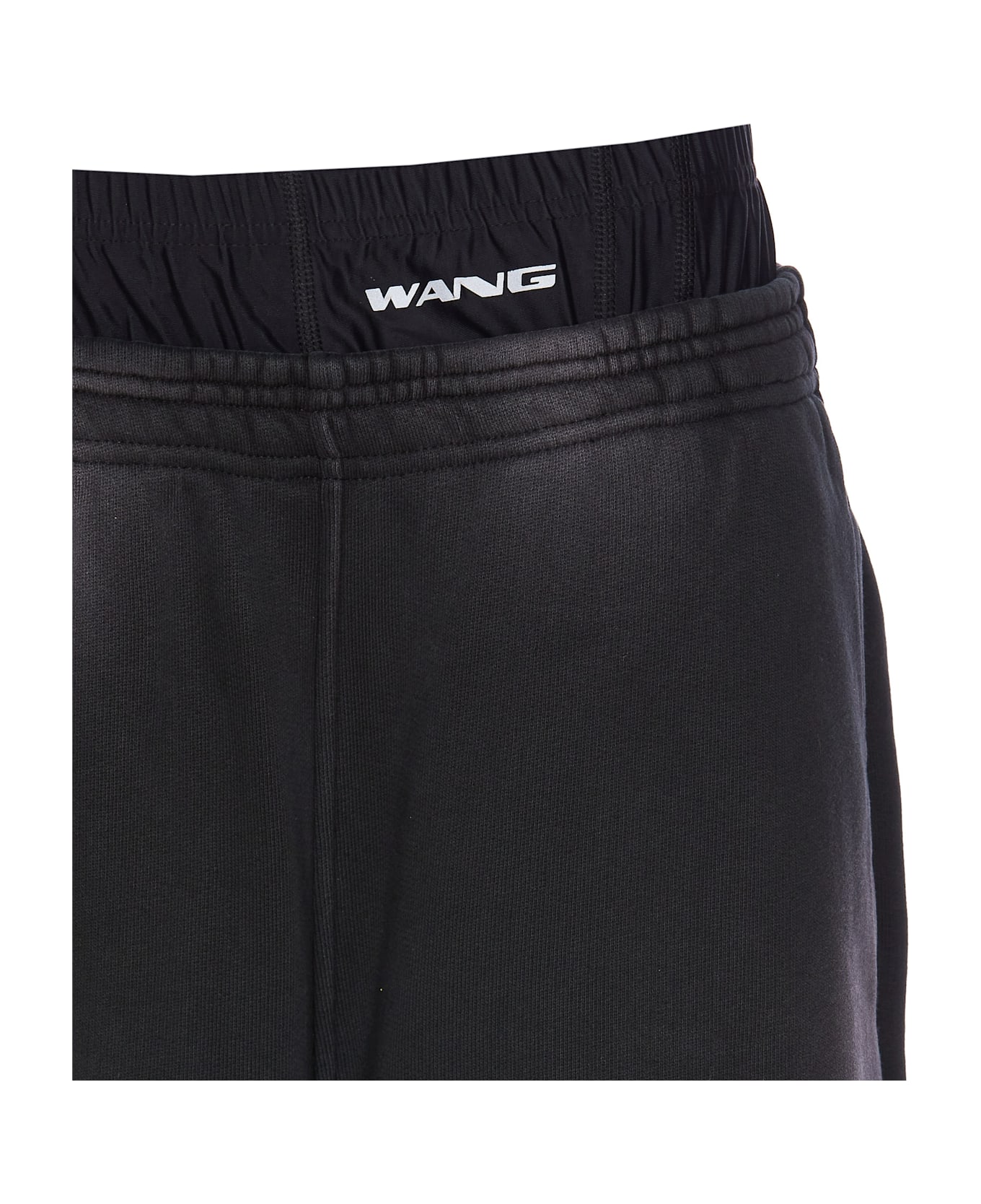 Alexander Wang Pre Styled Bike Shorts Pants - BLACK
