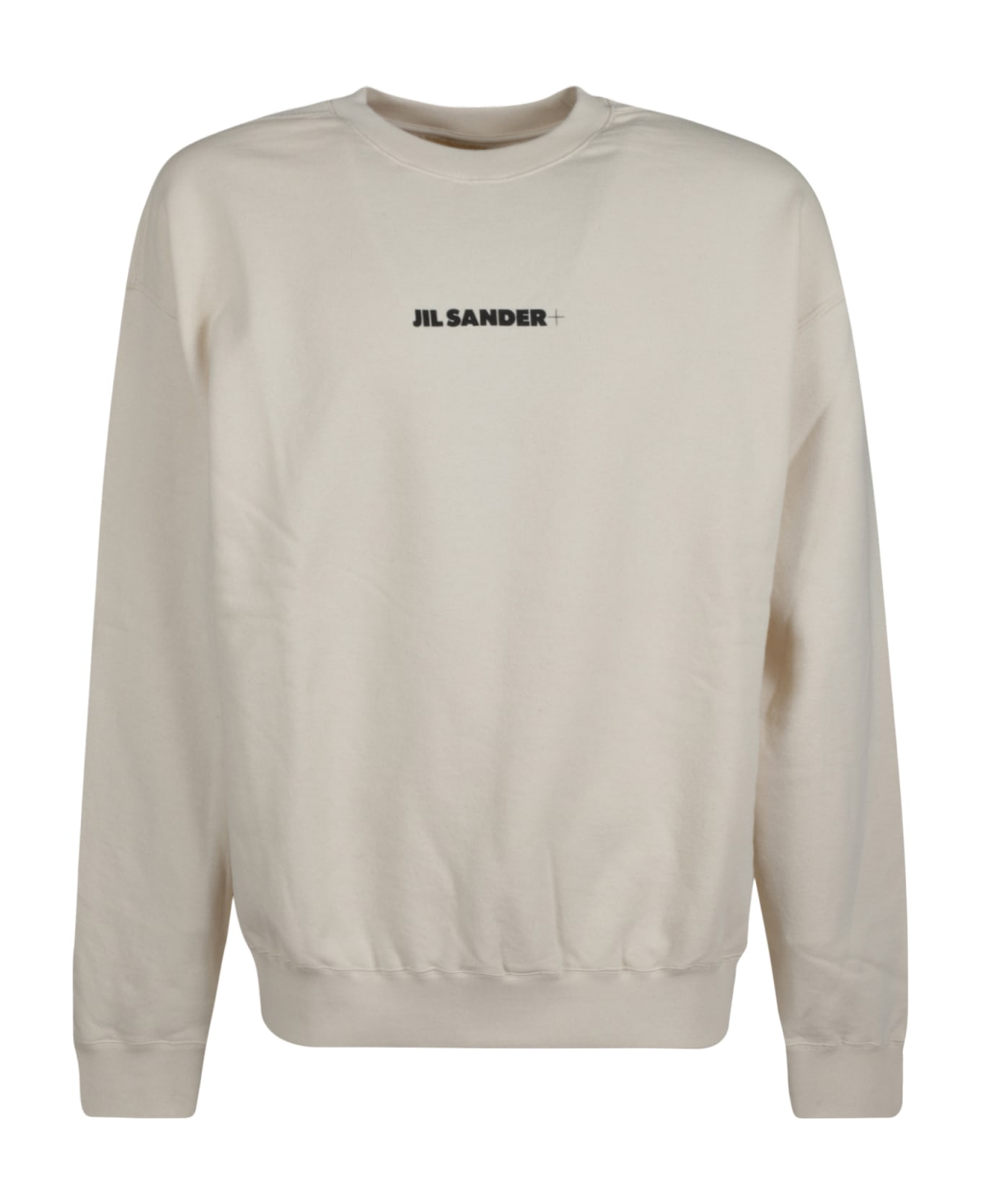 Jil Sander Sustainable Cotton Compact Terry Sweatshirt - Natural