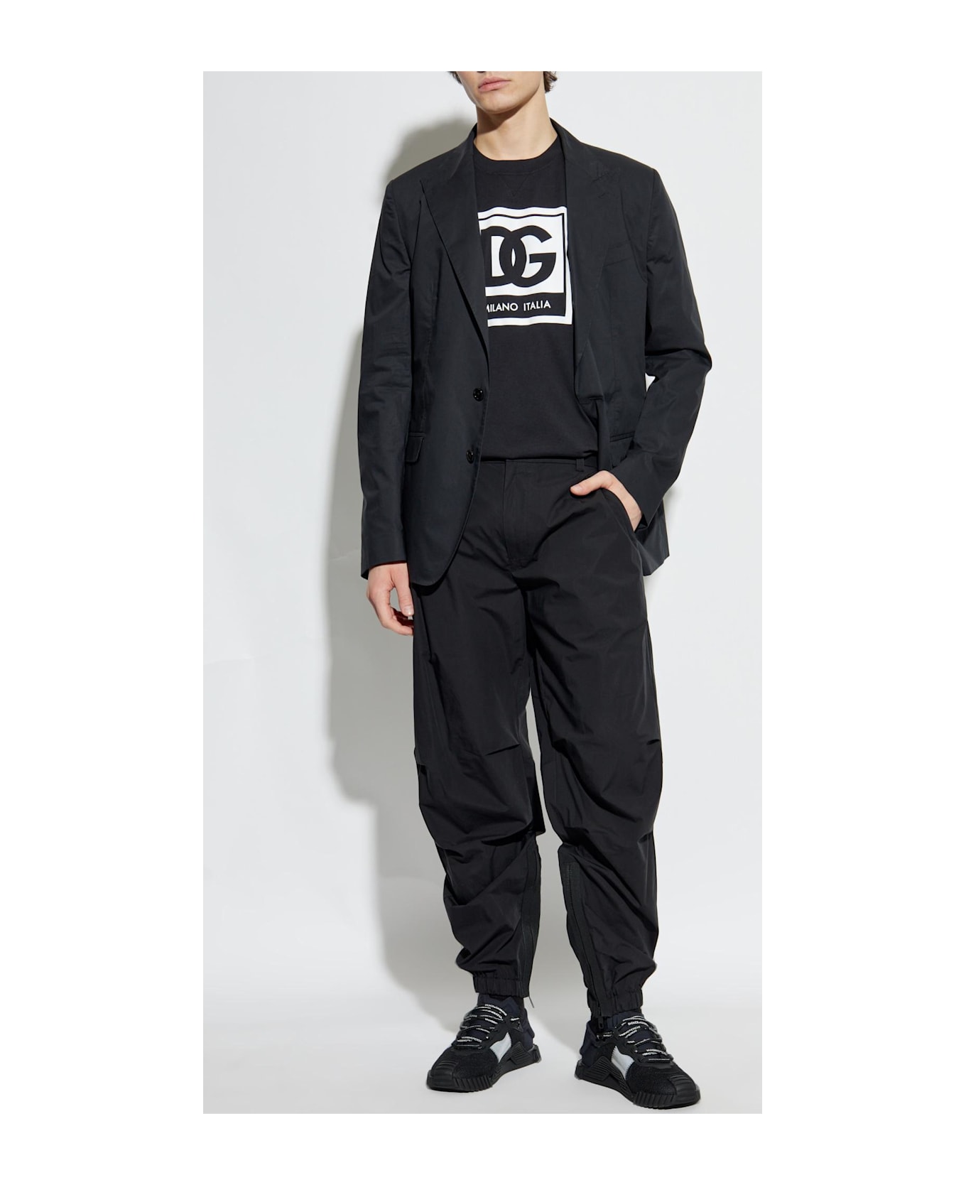 Dolce 
Gabbana Cotton Blazer - NERO