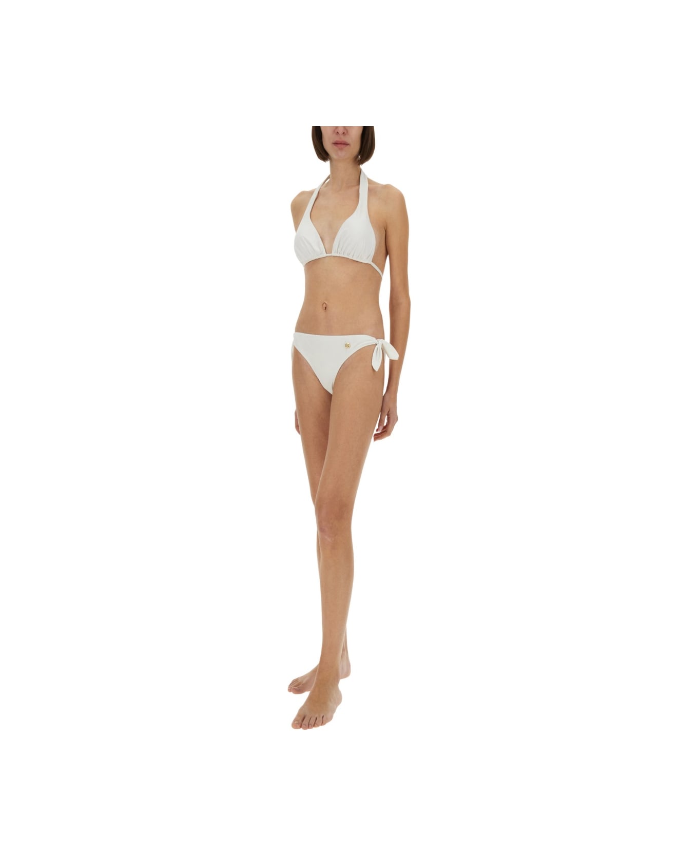 Dolce 
Gabbana Bikini Briefs With Bows - WHITE