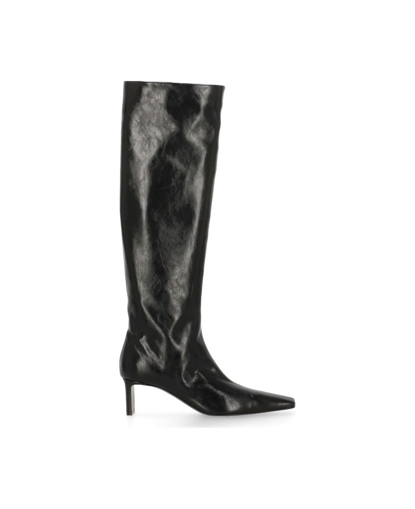 Khaite Leather Boots - Black ブーツ