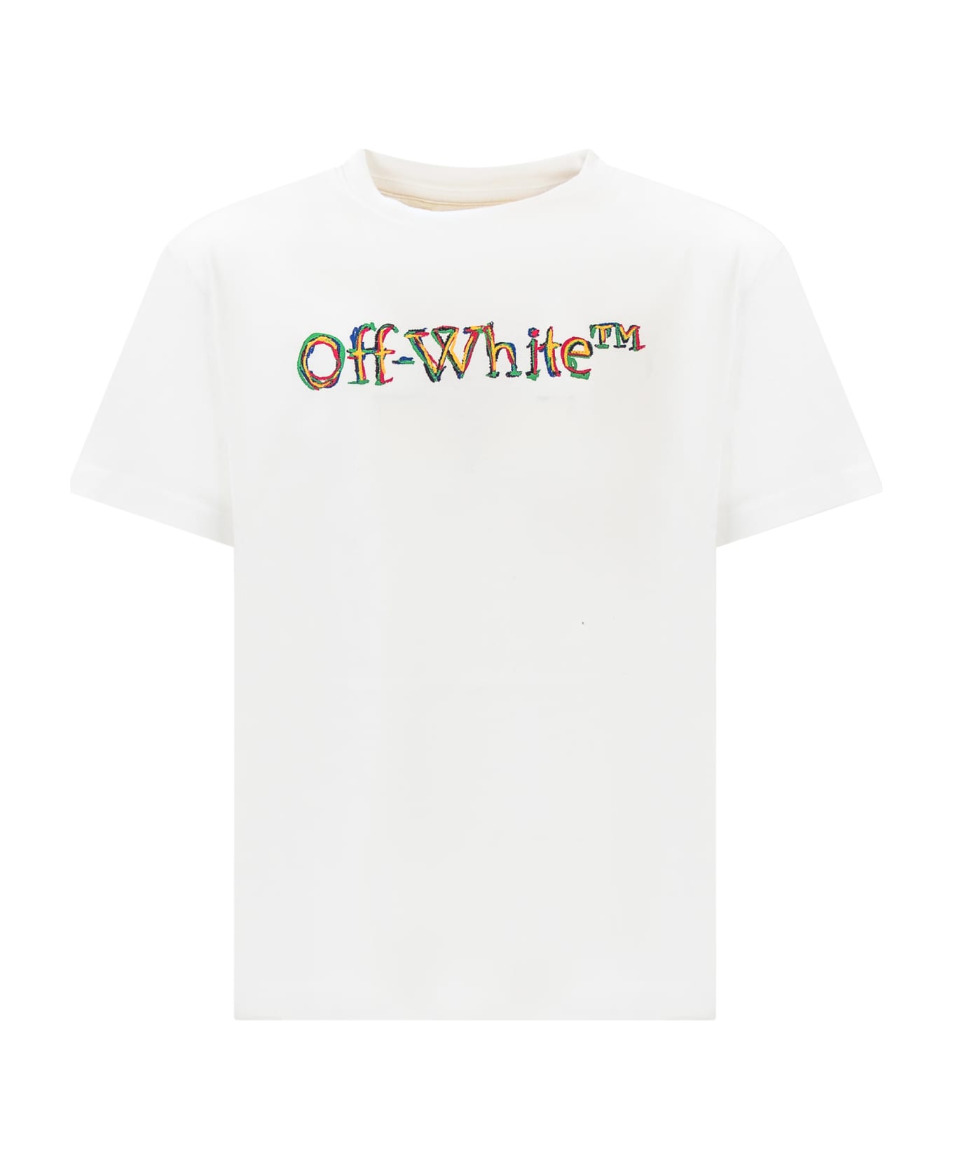 Off-White Logo Sketch T-shirt - WHITE Tシャツ＆ポロシャツ