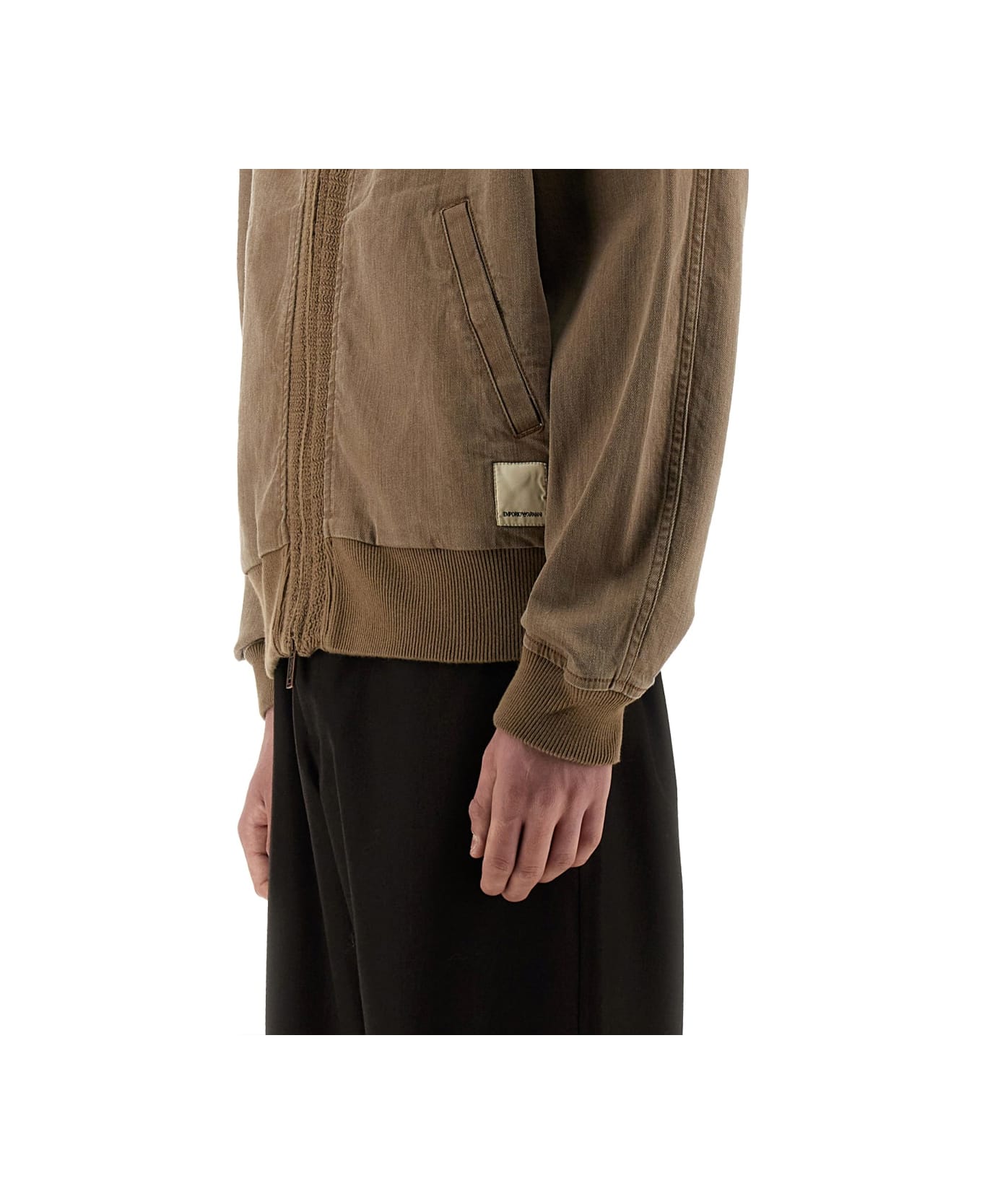 Emporio Armani Blouson Jacket - Shitake