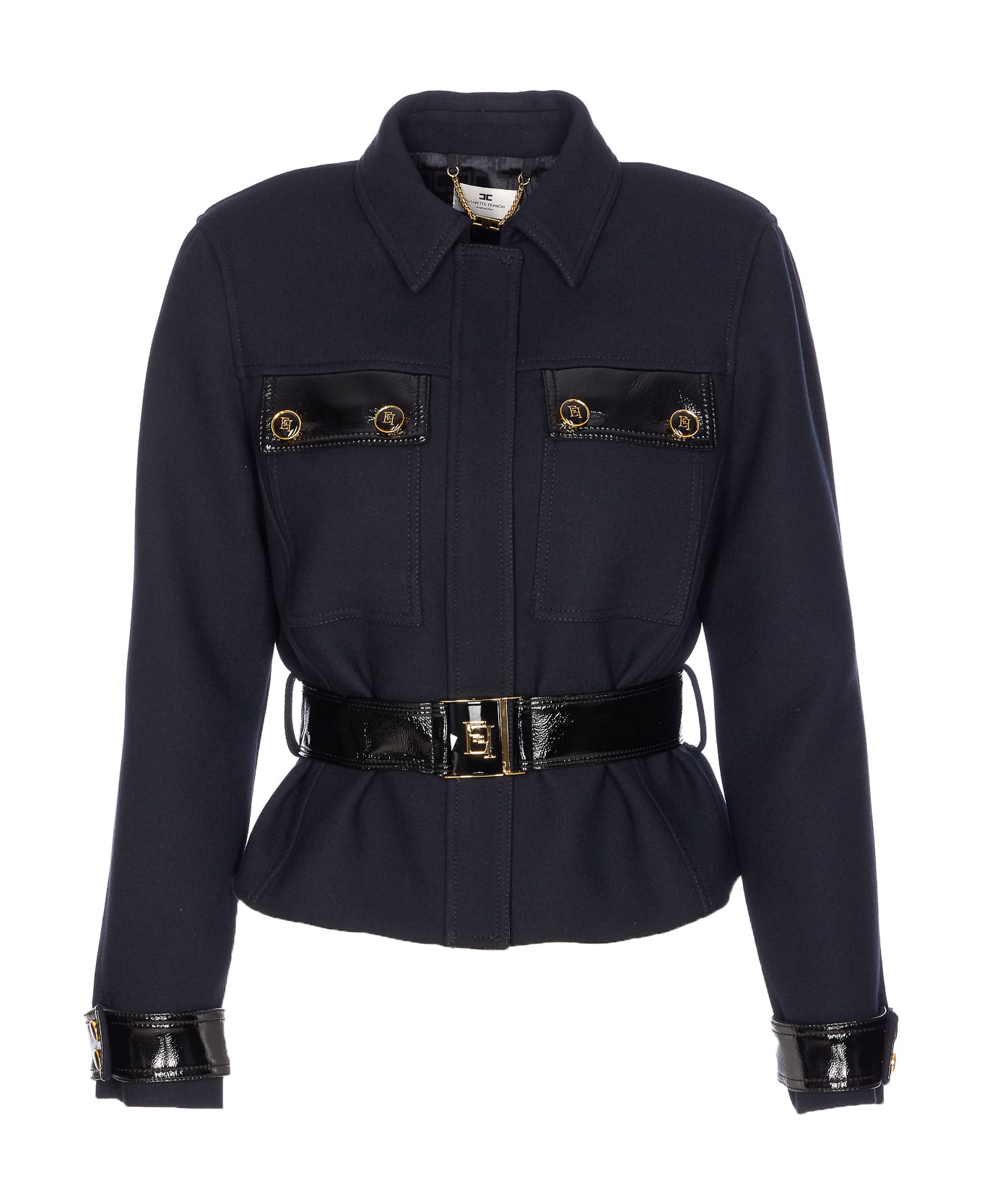 Elisabetta Franchi Jacket - Black