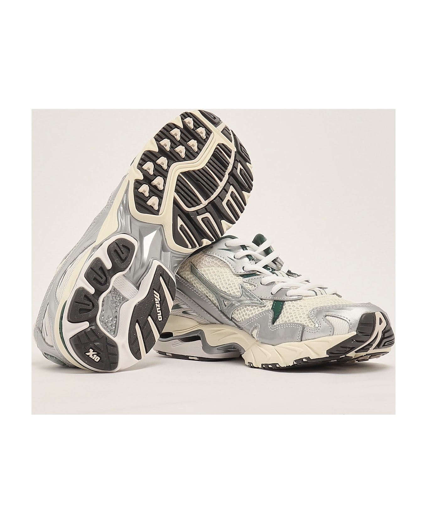 Mizuno Wave Rider 10 S Sneaker - ARTICO-GHIACCIO スニーカー