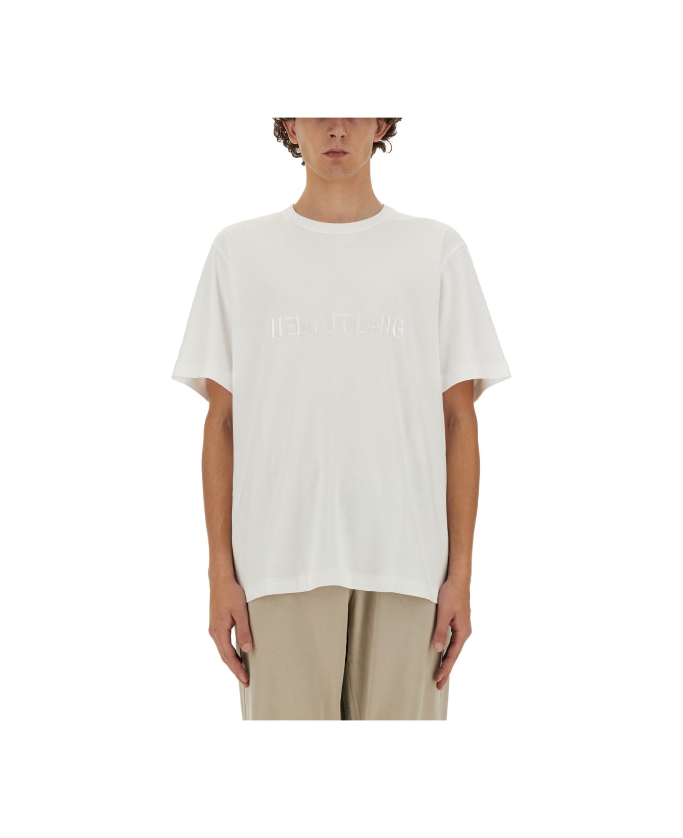 Helmut Lang T-shirt With Logo - White