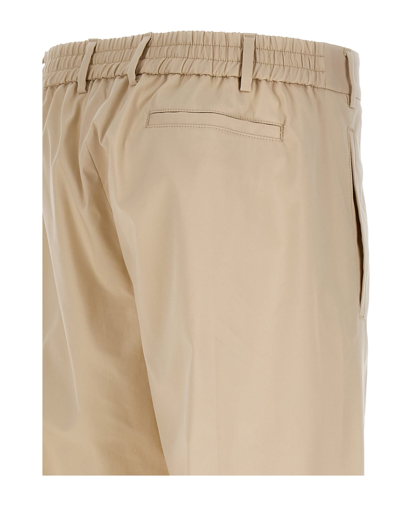 FourTwoFour on Fairfax Pants With Front Pleats - Beige ボトムス