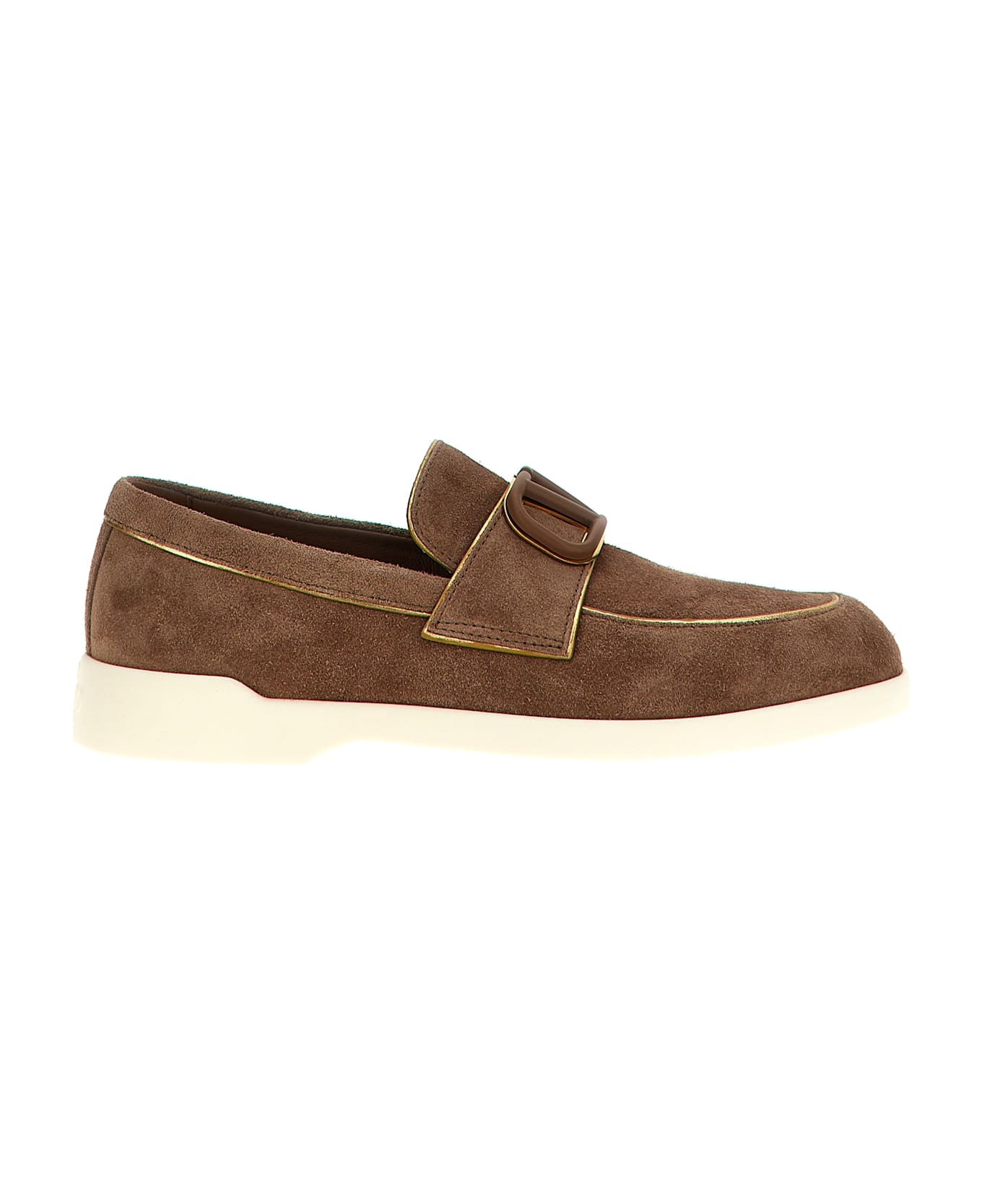 Valentino Garavani Vlogo Signature Loafers - Beige