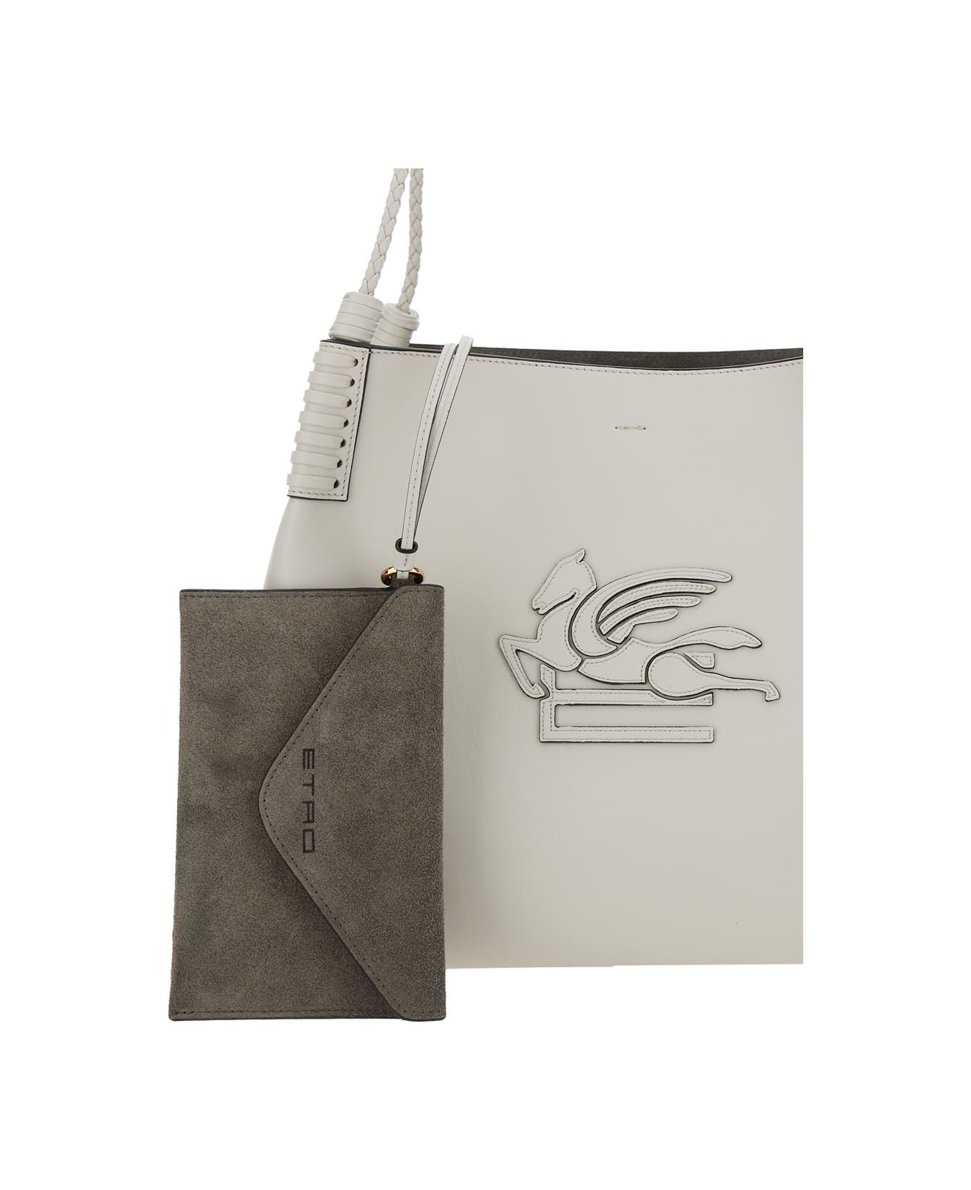 Etro Libra Shoulder Bag - BIANCO LATTE