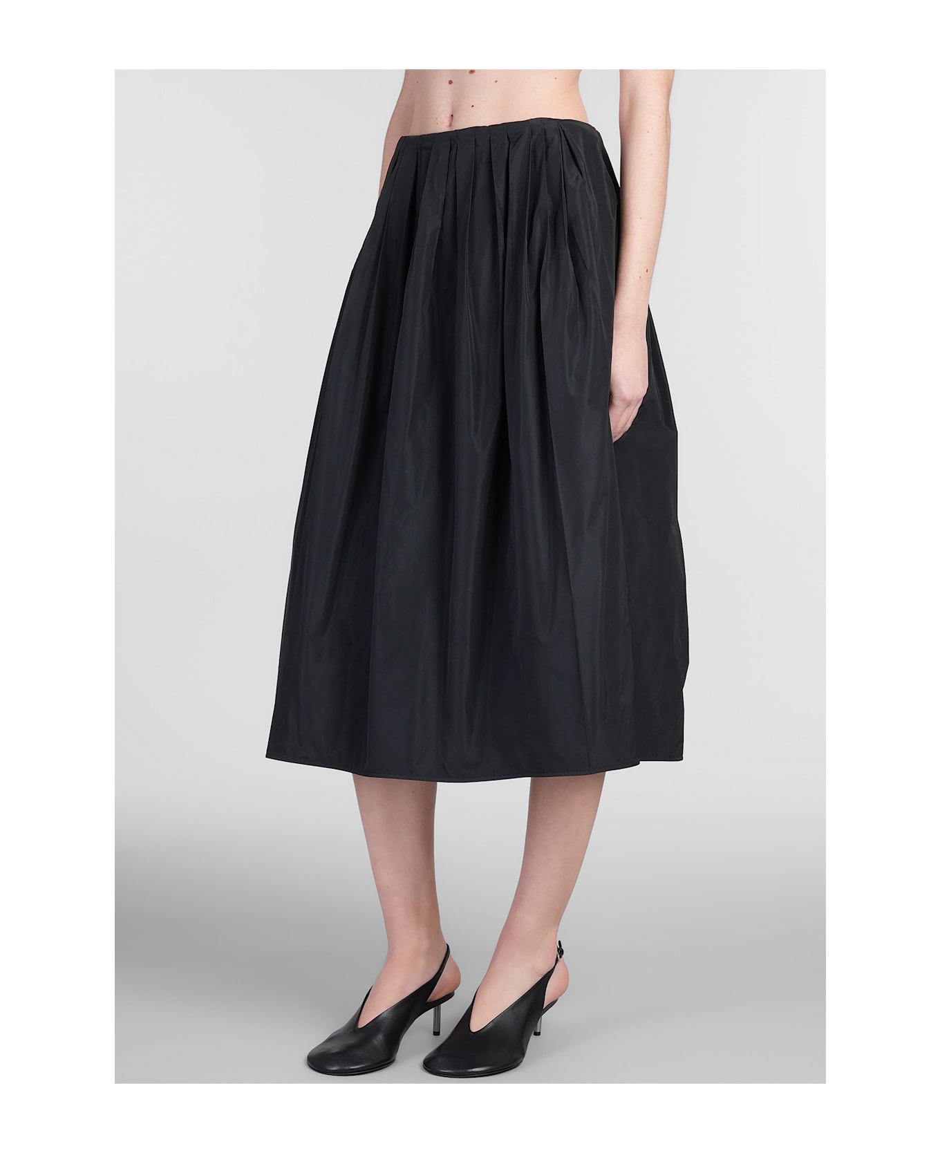 Jil Sander Skirt 84 Skirt In Black Polyester - black