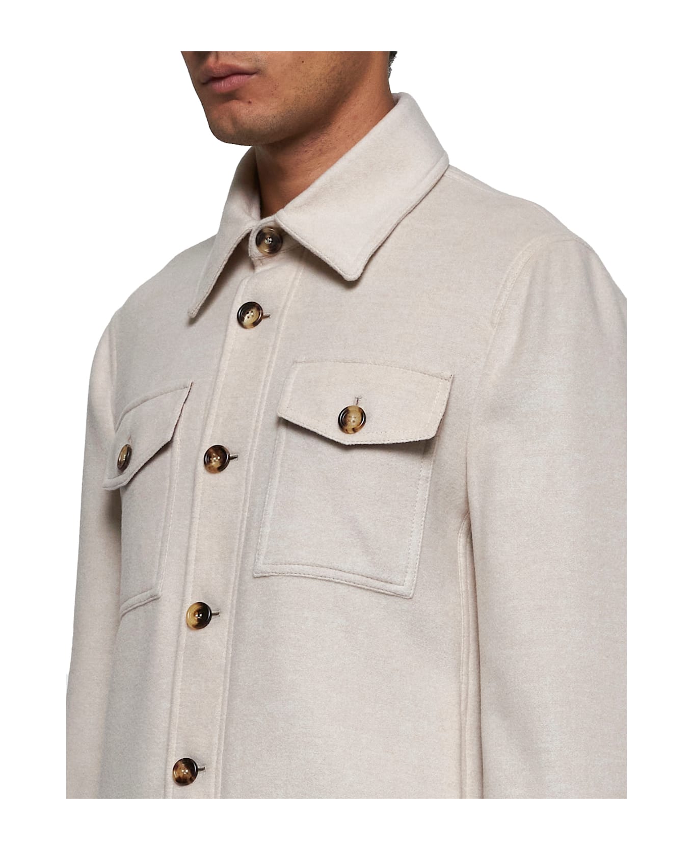 Brunello Cucinelli Jacket - Sabbia+rubino