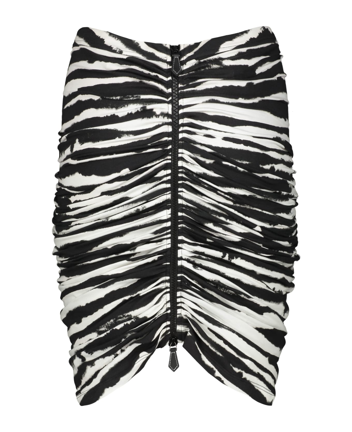 Burberry Stretch Pencil Skirt With Zip - Animalier