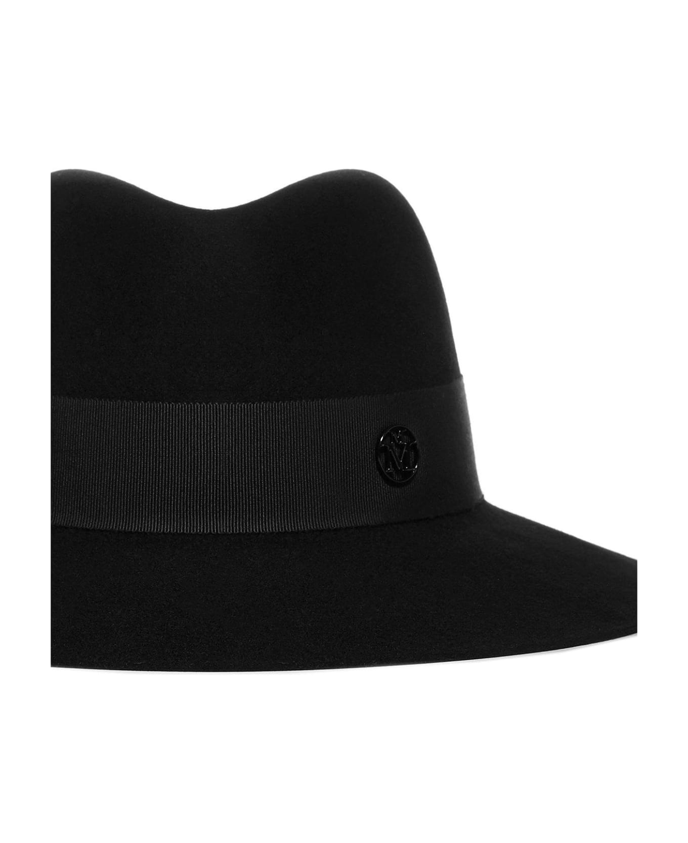 Maison Michel Kate Fedora Hat - Black
