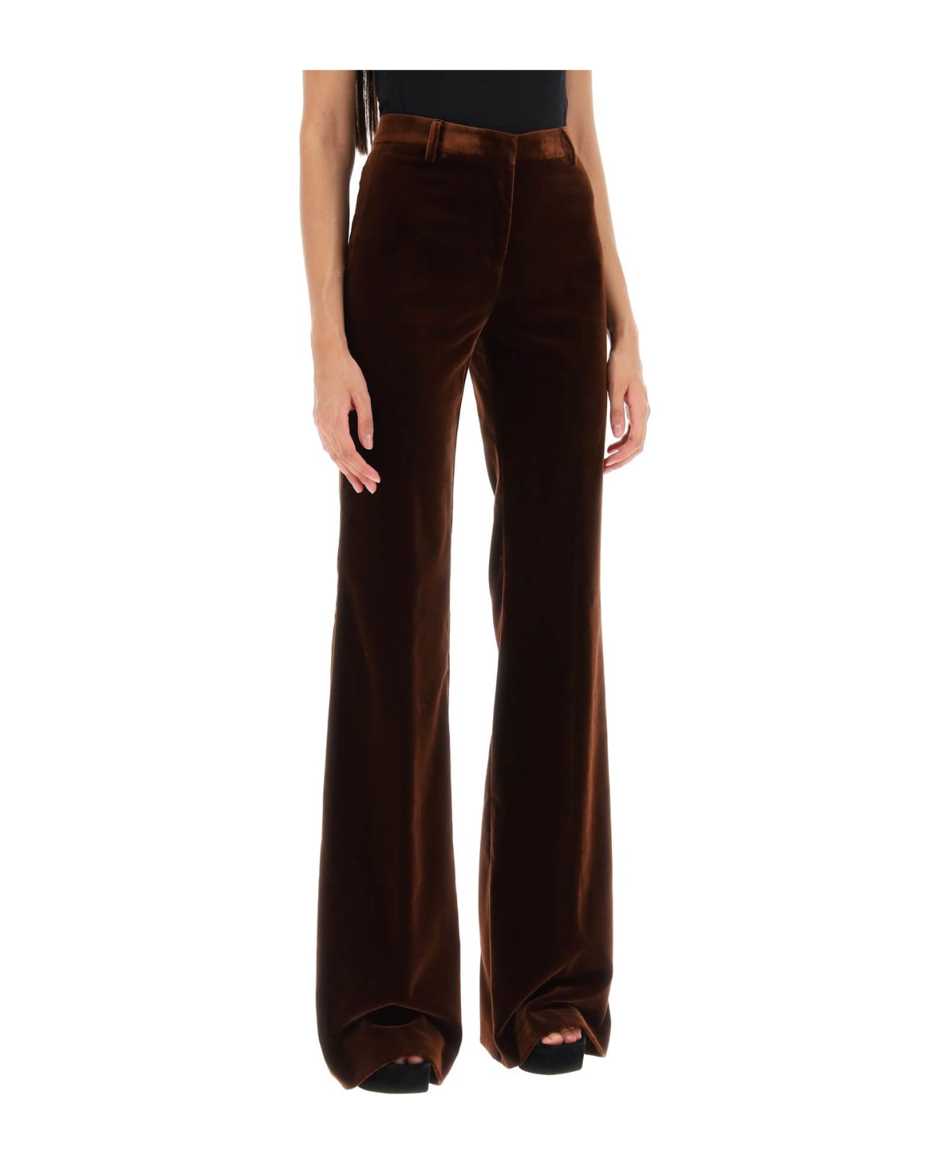 Etro Cotton Trousers - BROWN (Brown) ボトムス