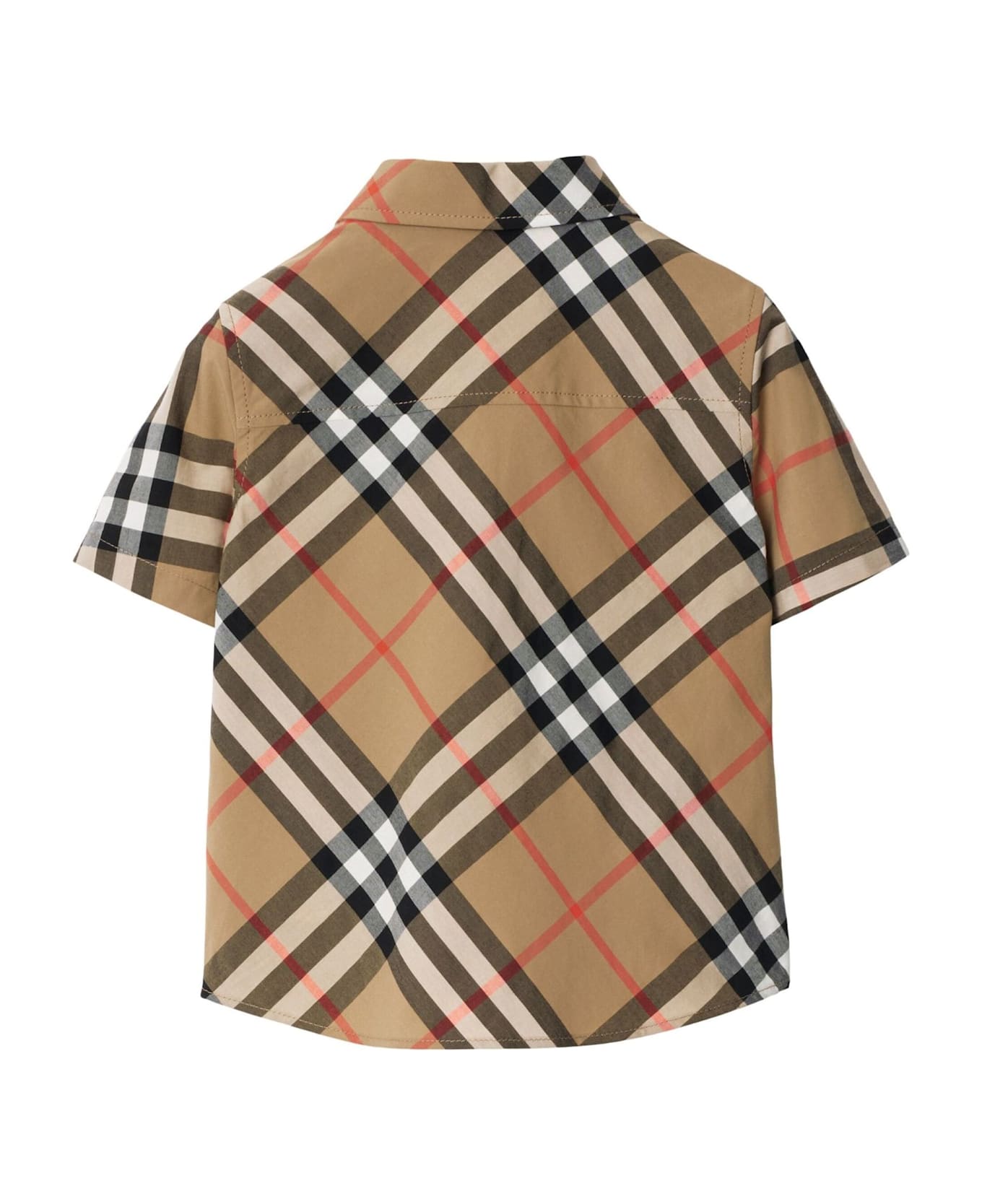Burberry Kids Shirts Brown - Brown