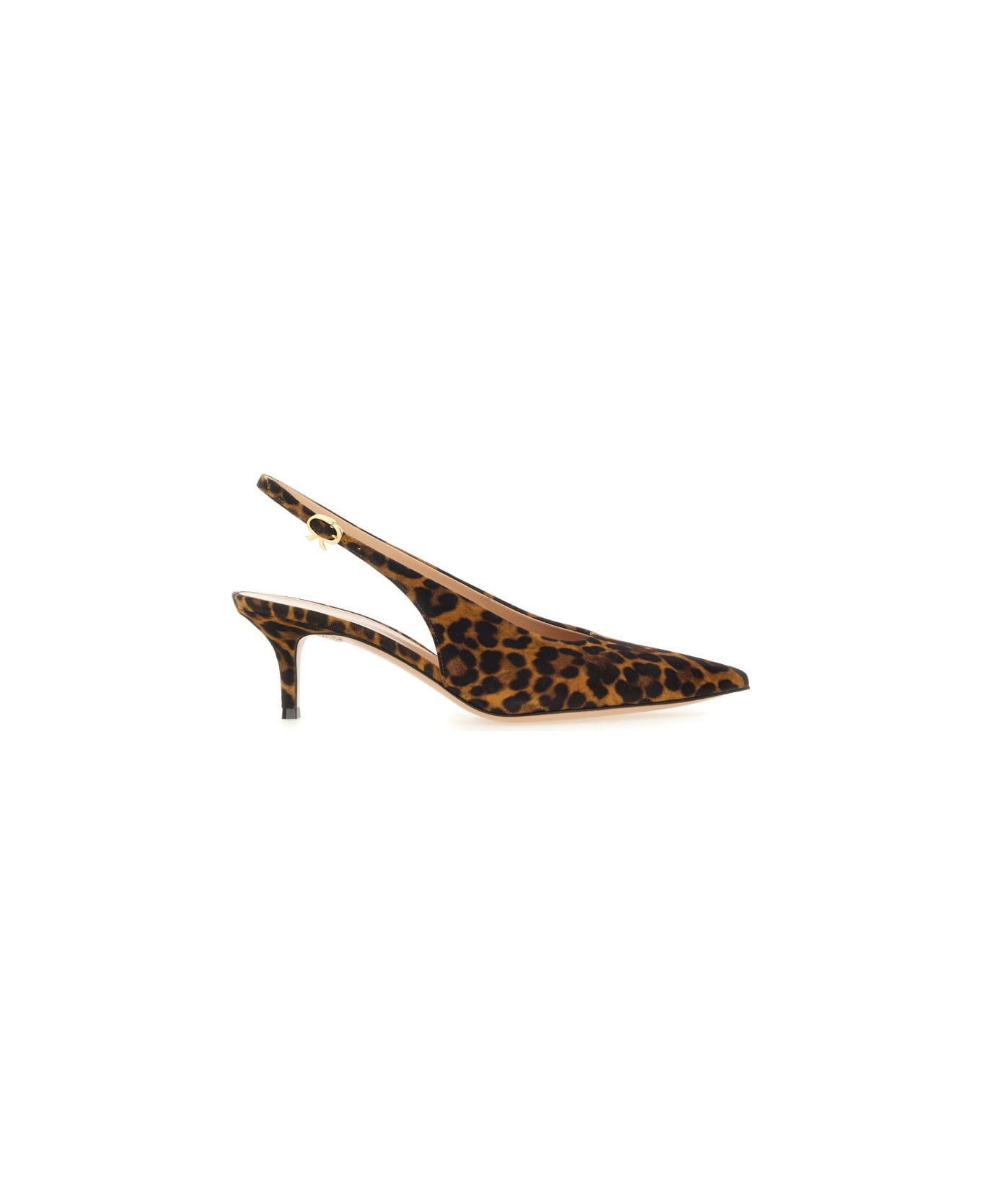 Gianvito Rossi Slingback "robbie" - ANIMALIER