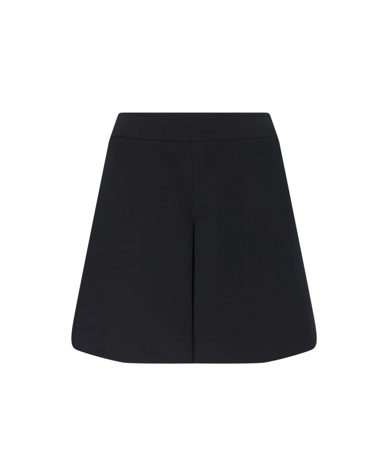Celine Flared Mini Skirt - Black  