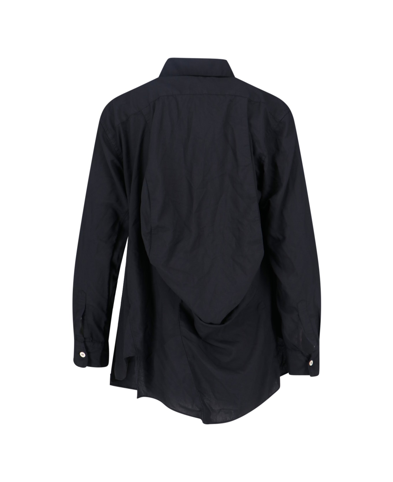 Comme des Garçons Asymmetric Shirt - Black  