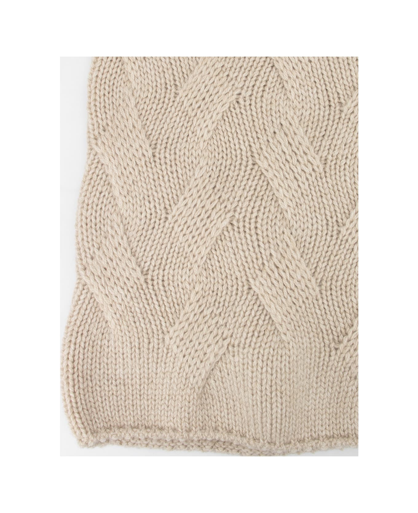 Le Tricot Perugia Jumper - BEIGE MELANGE