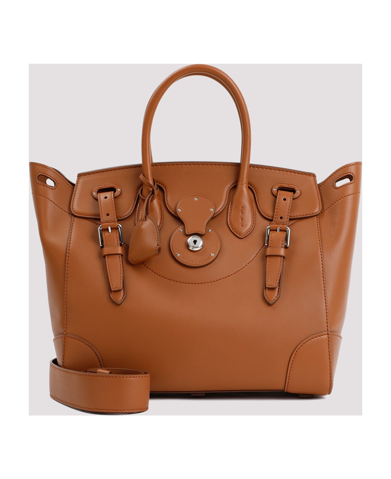 Ralph Lauren Soft Ricky 33 Handbag - Rl Gold