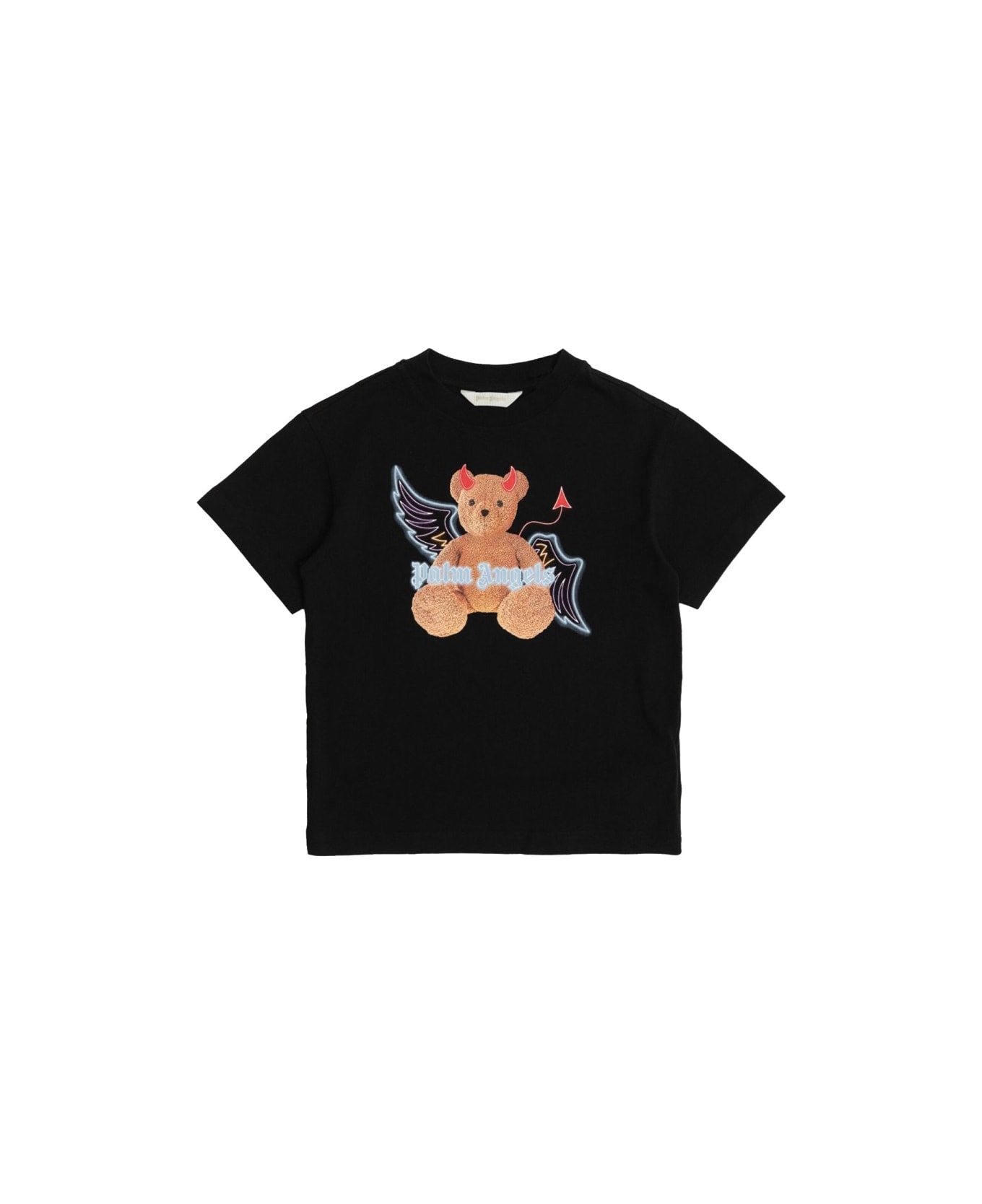 Palm Angels Bear T-shirt - BLACK