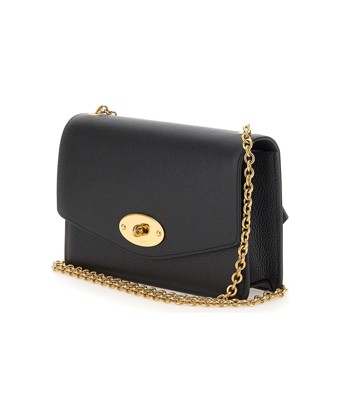 Mulberry 'small Darley' Leather Bag - Black