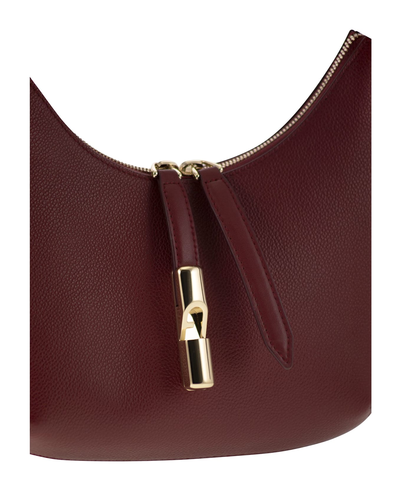 Furla Zip Classic Shoulder Bag - Cherry