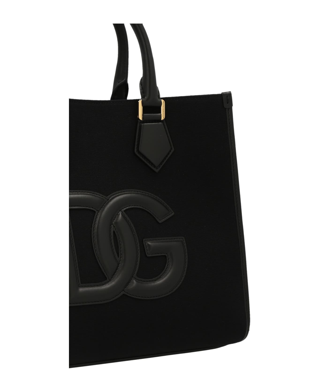 Dolce & Gabbana Logo Shopper - Black  