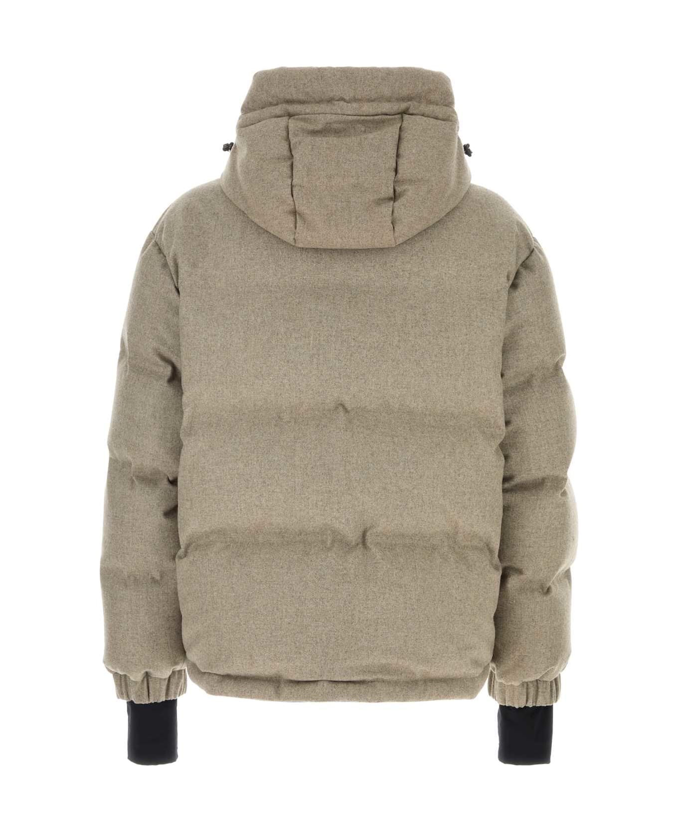Moncler Grenoble Cappuccino Krun Down Jacket - Beige