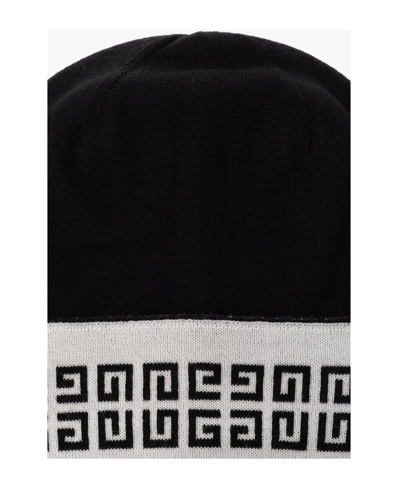Givenchy 4g Monogrammed Knit Beanie 帽子