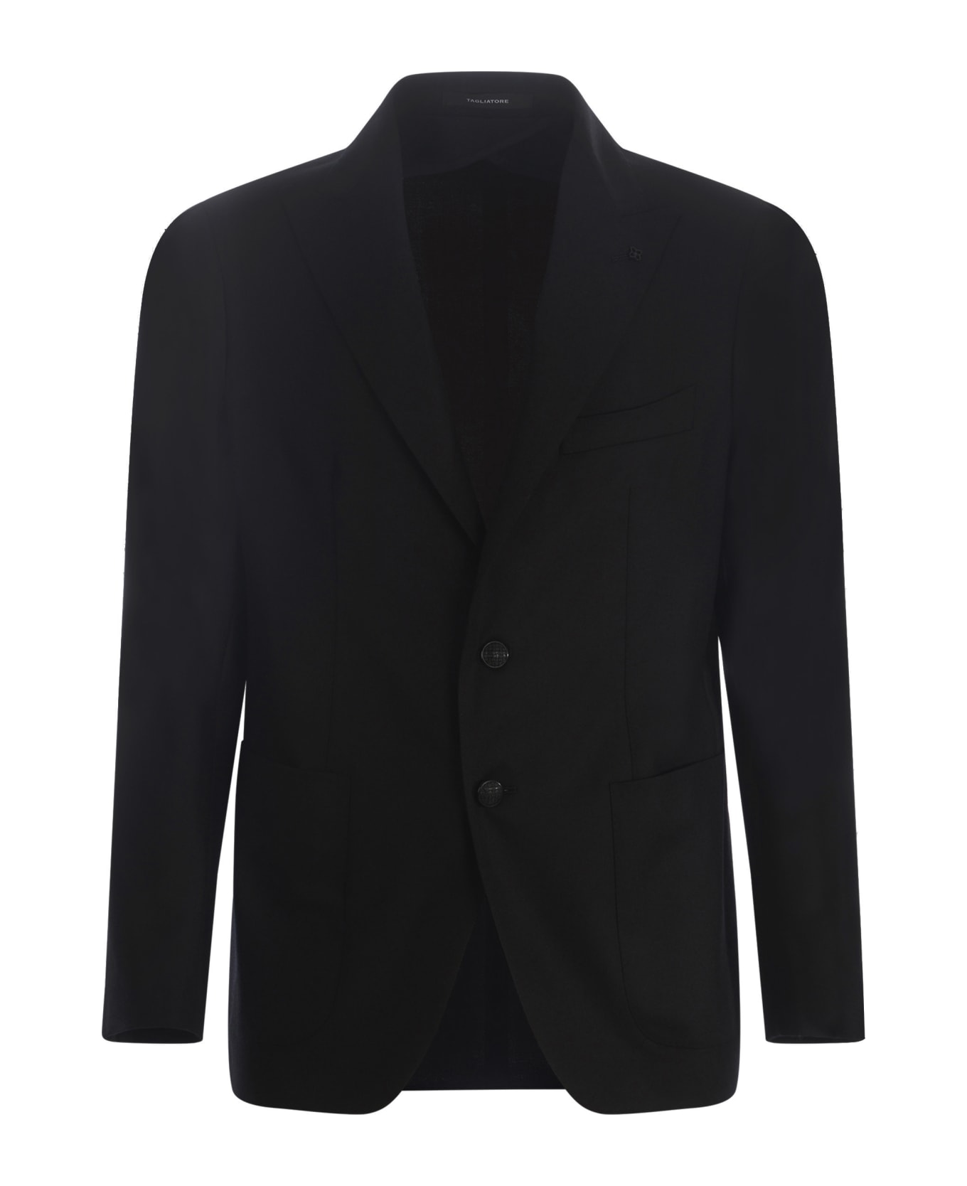 Tagliatore Jacket Tagliatore In Wool - Black