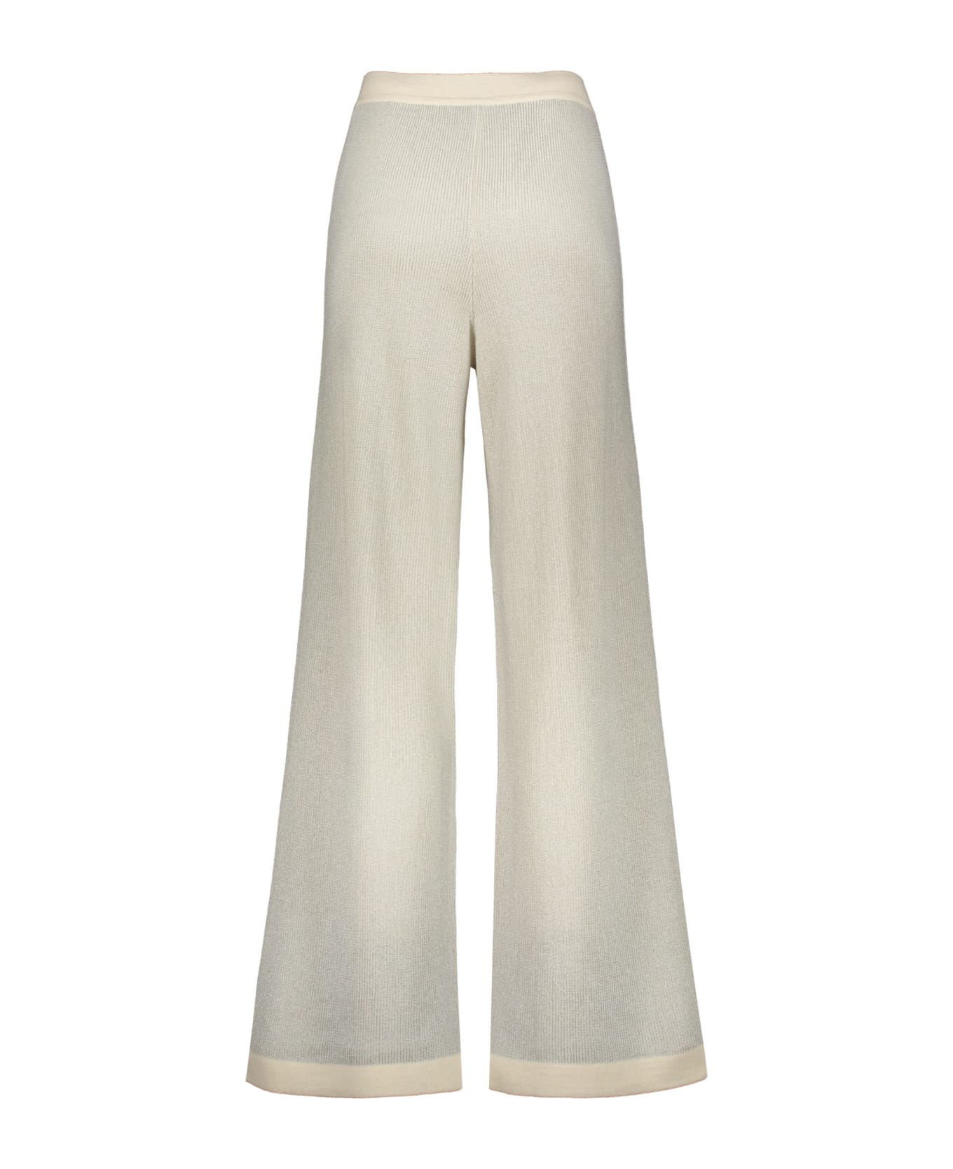 Missoni Lurex Knit Trousers - White
