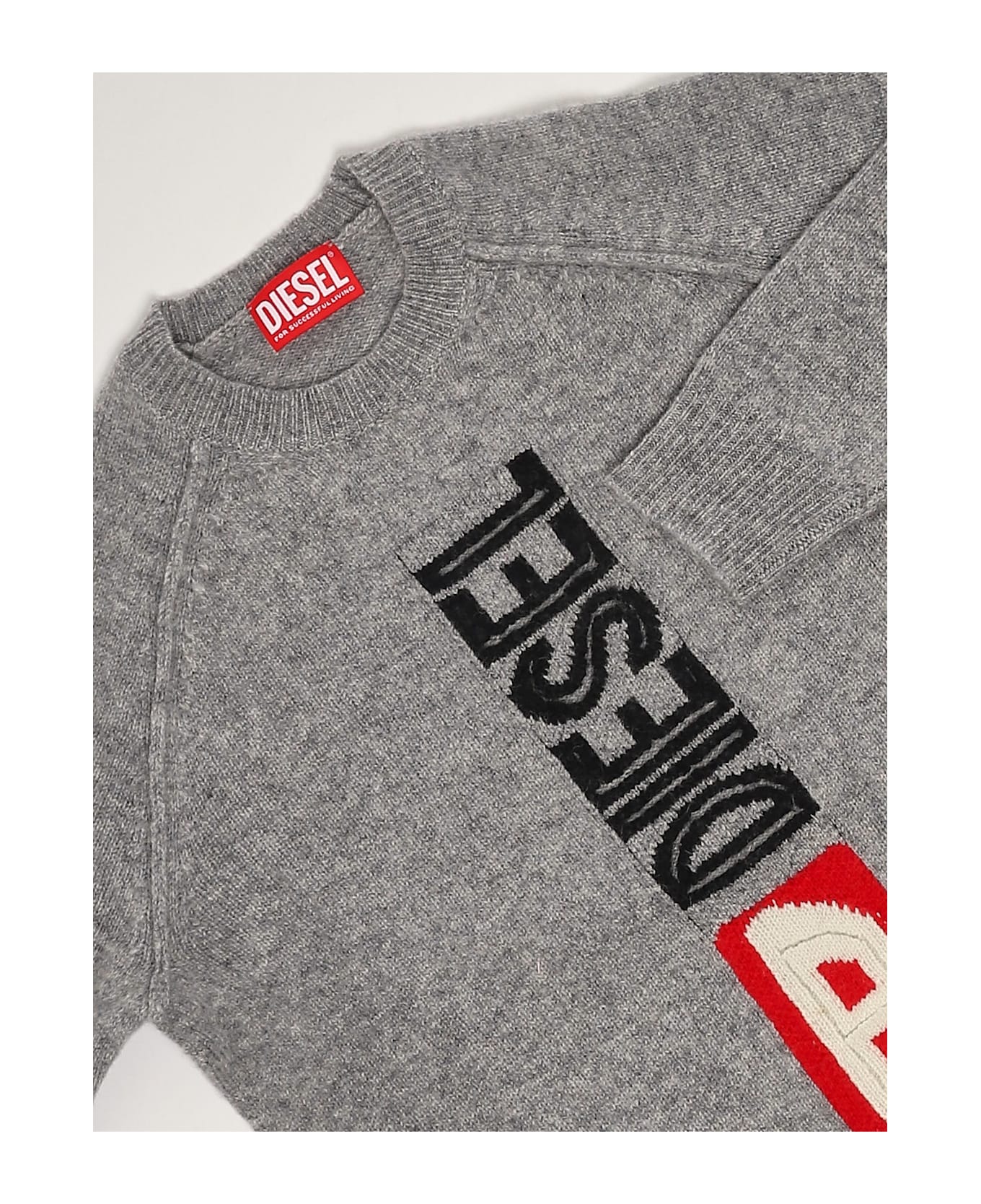 Diesel Ksaria Over Pull Sweater - GRIGIO